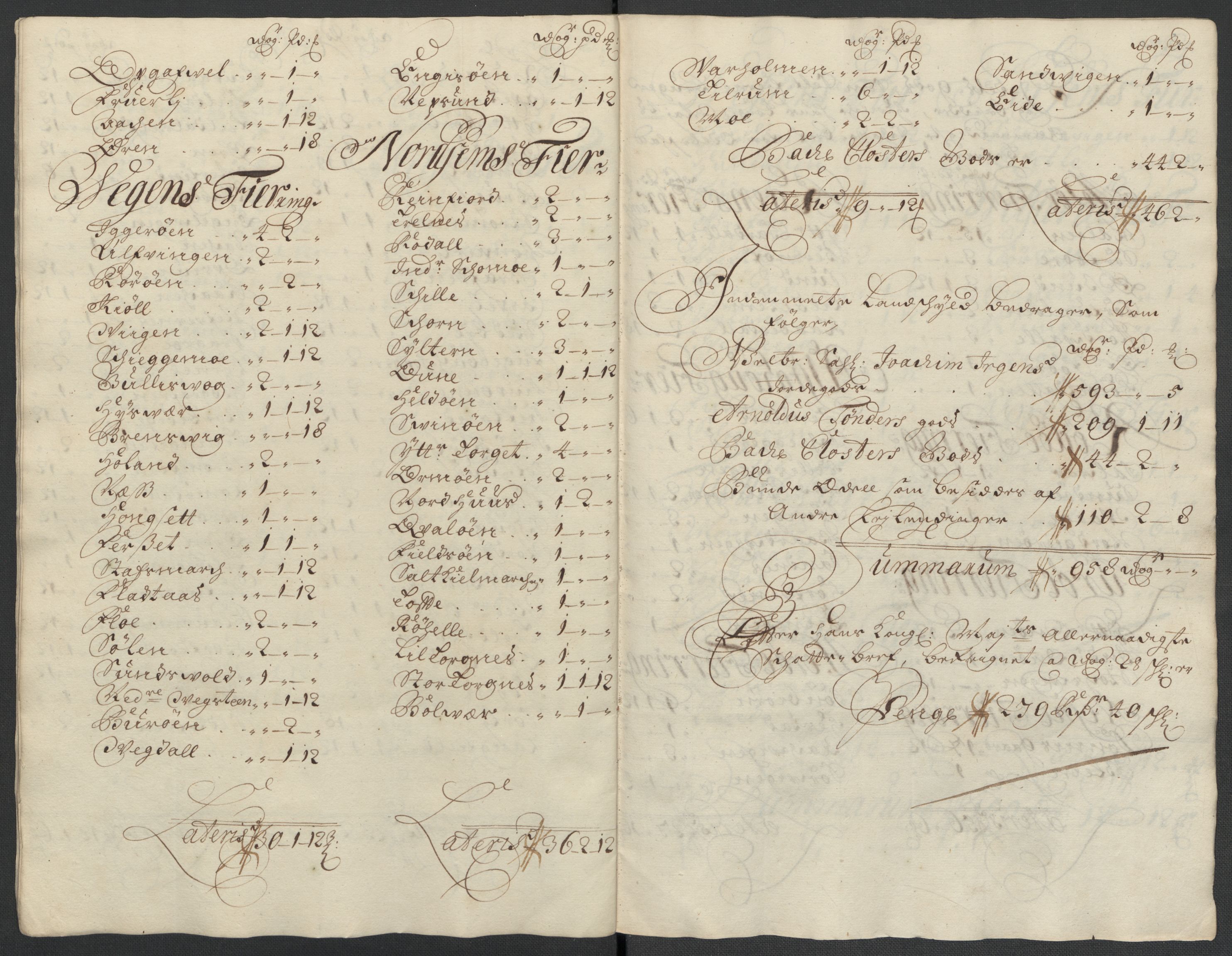 Rentekammeret inntil 1814, Reviderte regnskaper, Fogderegnskap, AV/RA-EA-4092/R65/L4509: Fogderegnskap Helgeland, 1706-1707, s. 96