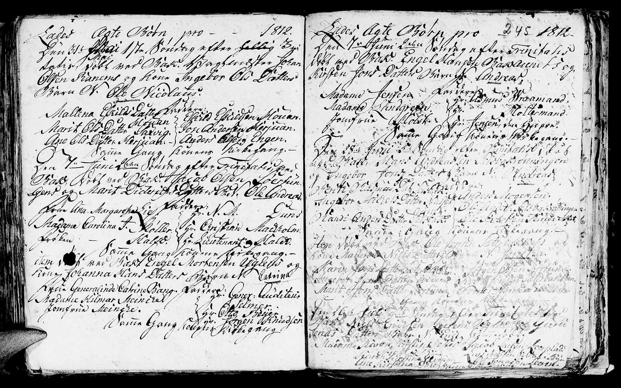 Ministerialprotokoller, klokkerbøker og fødselsregistre - Sør-Trøndelag, SAT/A-1456/606/L0305: Klokkerbok nr. 606C01, 1757-1819, s. 245