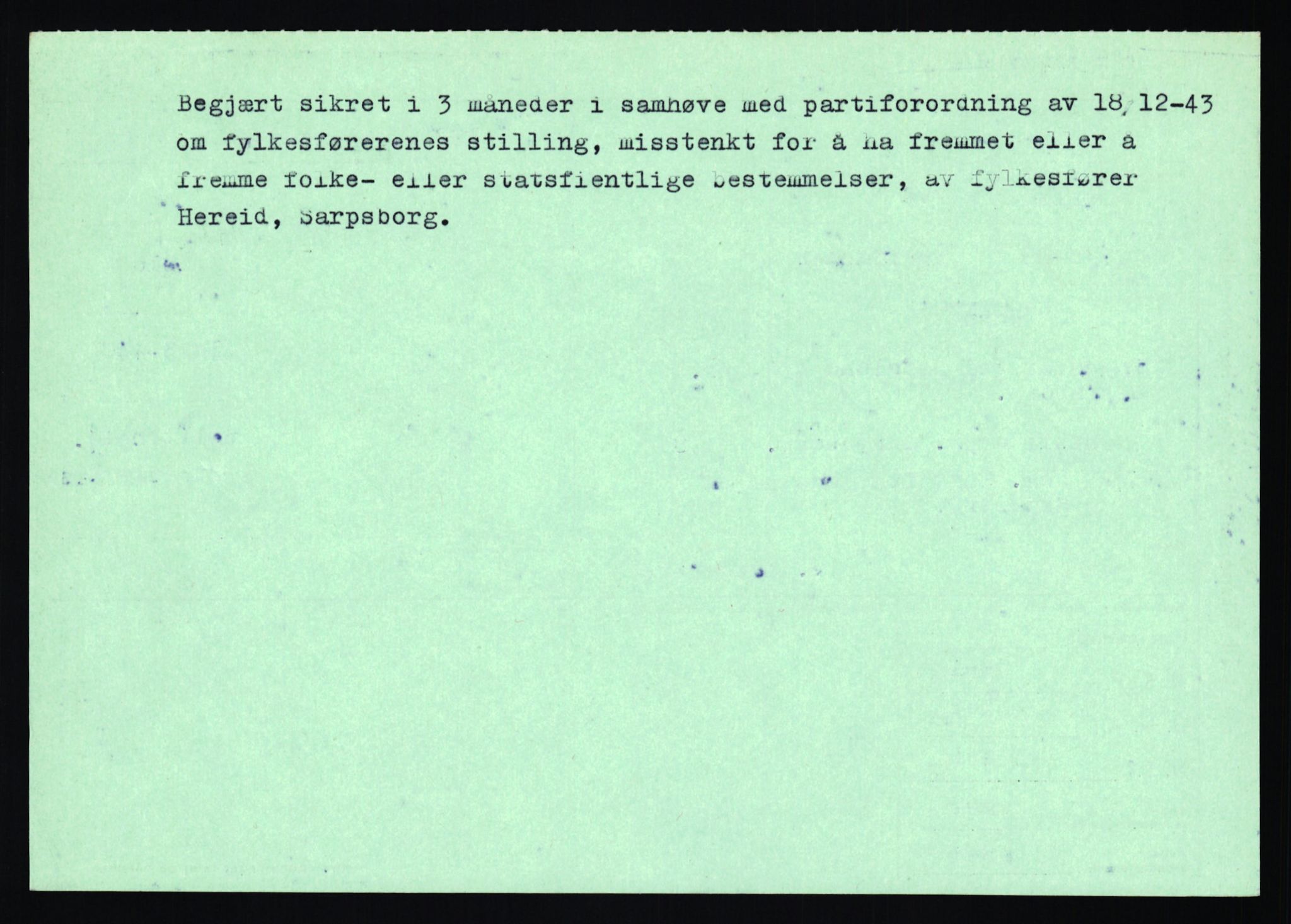 Statspolitiet - Hovedkontoret / Osloavdelingen, AV/RA-S-1329/C/Ca/L0003: Brechan - Eichinger	, 1943-1945, s. 4290