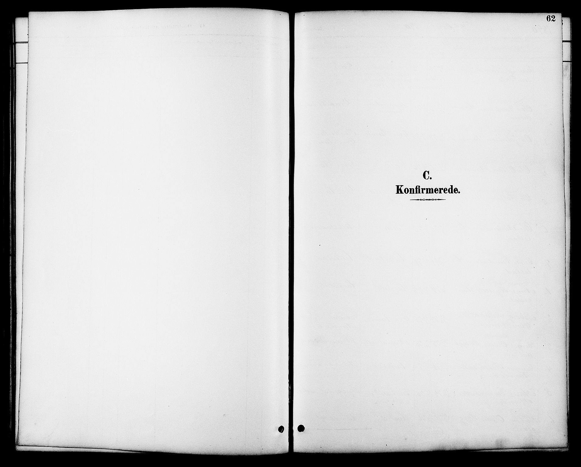 Åmli sokneprestkontor, SAK/1111-0050/F/Fb/Fbb/L0002: Klokkerbok nr. B 2, 1890-1905, s. 62