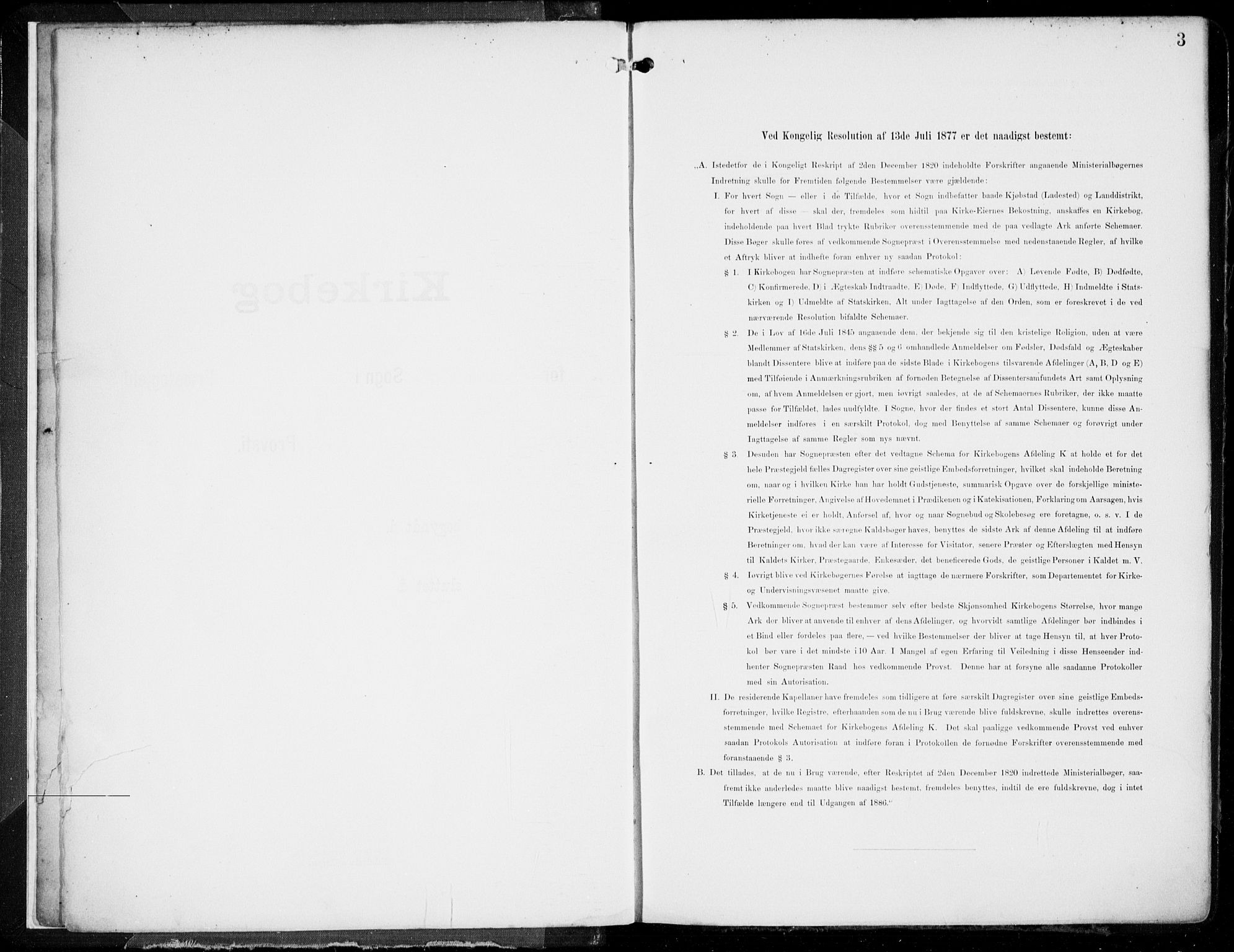 Mariakirken Sokneprestembete, SAB/A-76901/H/Hab/L0005: Klokkerbok nr. A 5, 1893-1913, s. 3