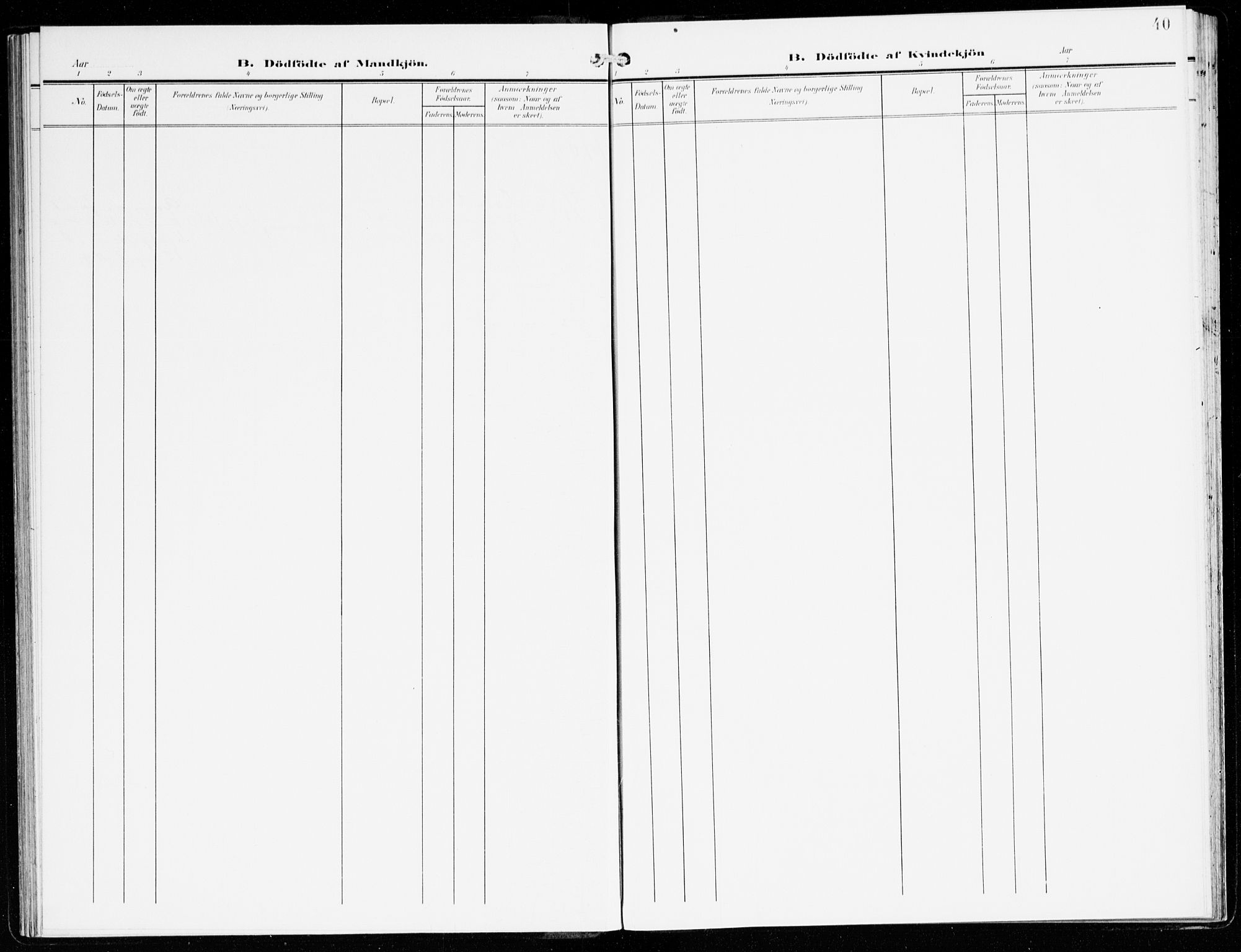 Hyllestad sokneprestembete, SAB/A-80401: Ministerialbok nr. C 2, 1904-1917, s. 40