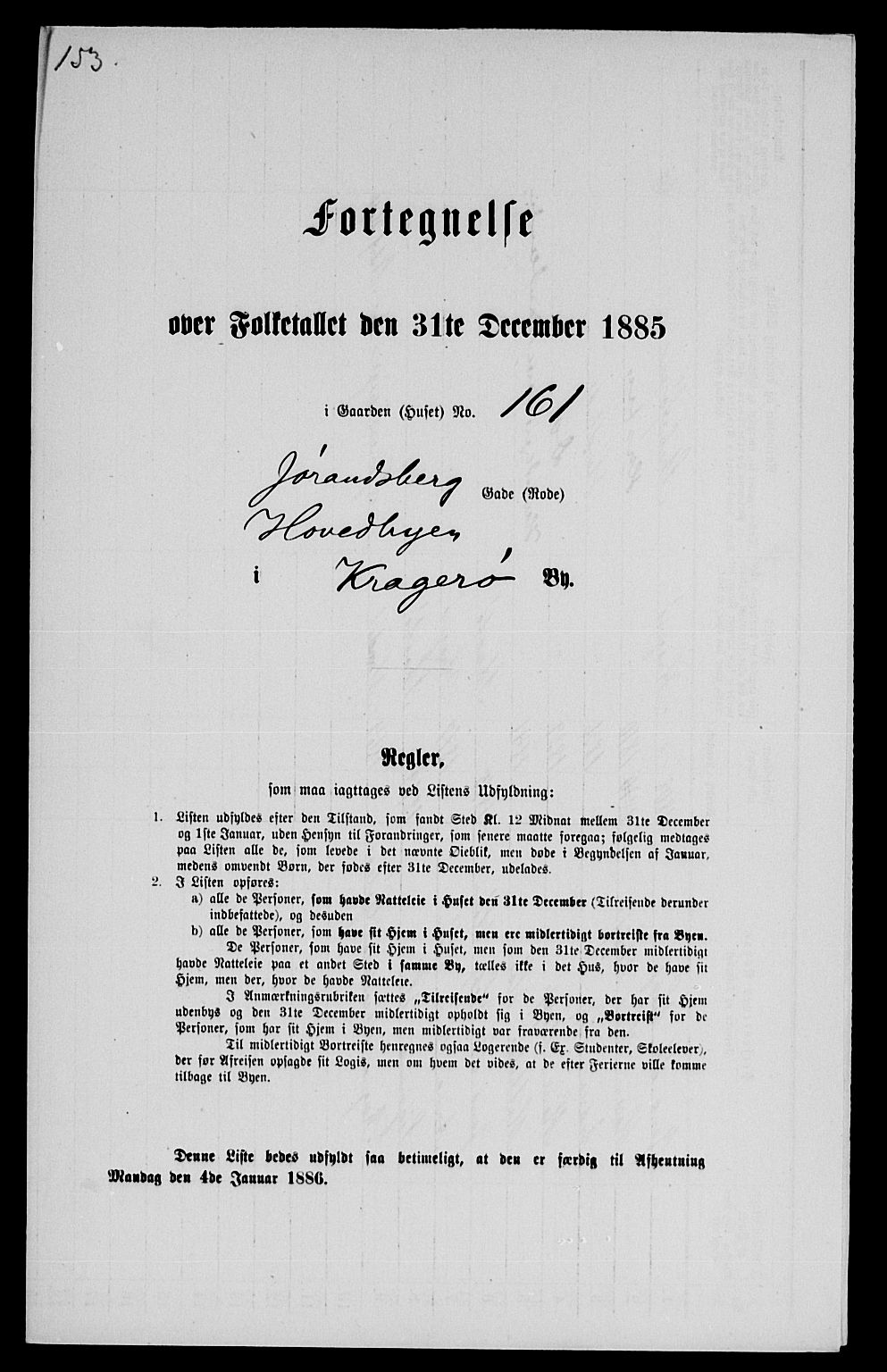 SAKO, Folketelling 1885 for 0801 Kragerø kjøpstad, 1885, s. 1339