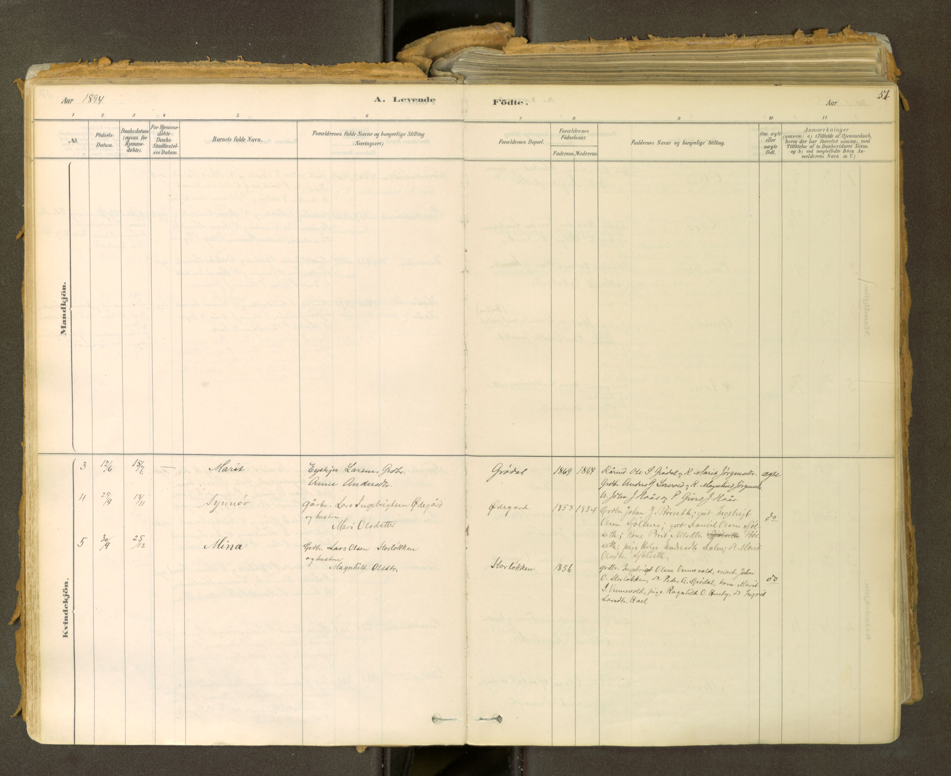 Sunndal sokneprestkontor, AV/SAT-A-1085/1/I/I1/I1a: Ministerialbok nr. 2, 1877-1914, s. 51