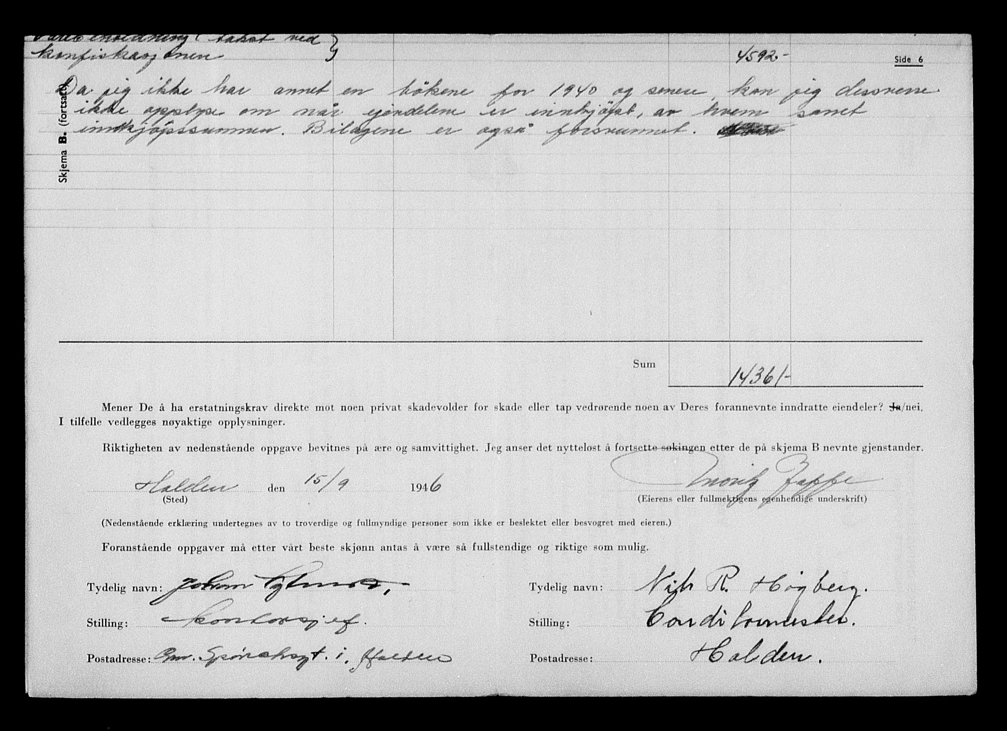 Justisdepartementet, Tilbakeføringskontoret for inndratte formuer, AV/RA-S-1564/H/Hc/Hcd/L1000: --, 1945-1947, s. 516