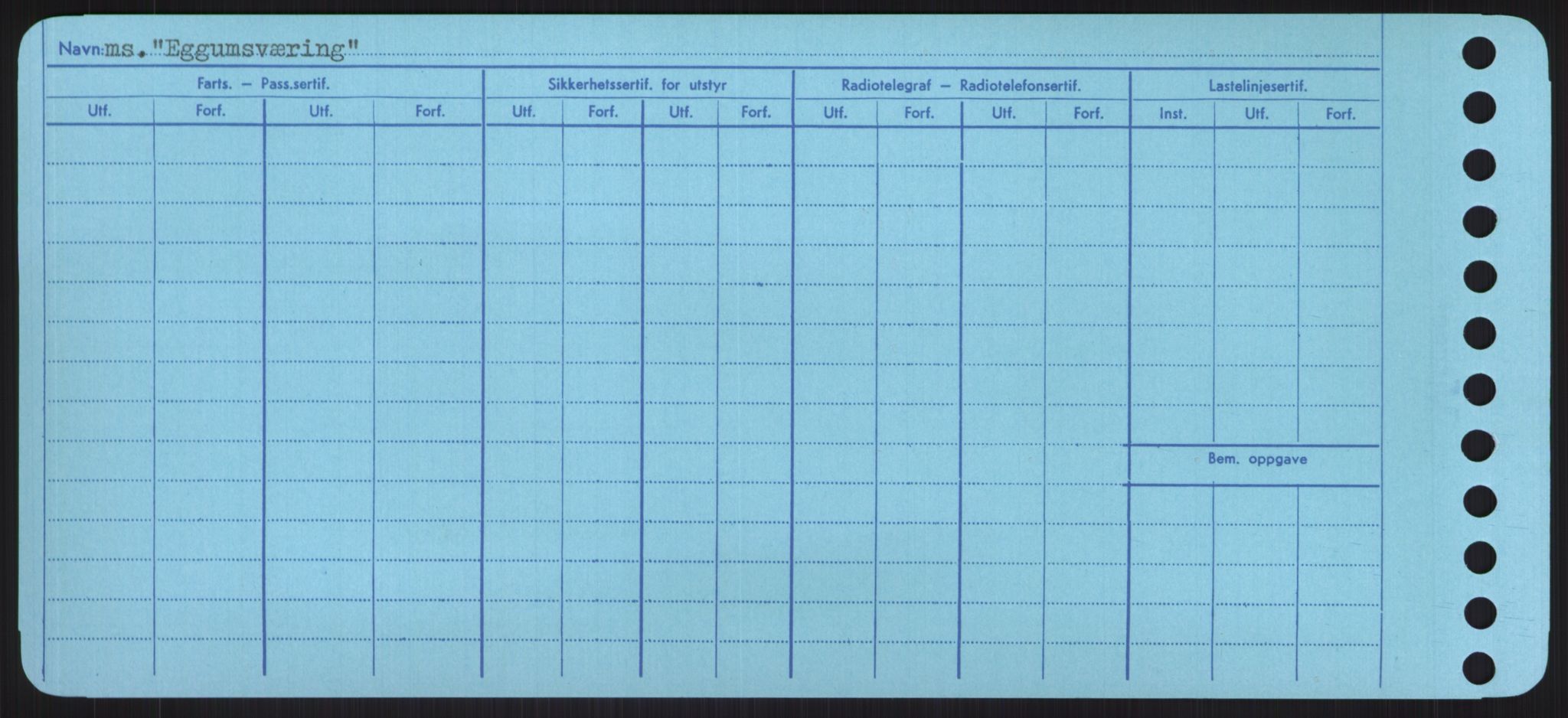 Sjøfartsdirektoratet med forløpere, Skipsmålingen, RA/S-1627/H/Ha/L0001/0002: Fartøy, A-Eig / Fartøy Bjør-Eig, s. 996