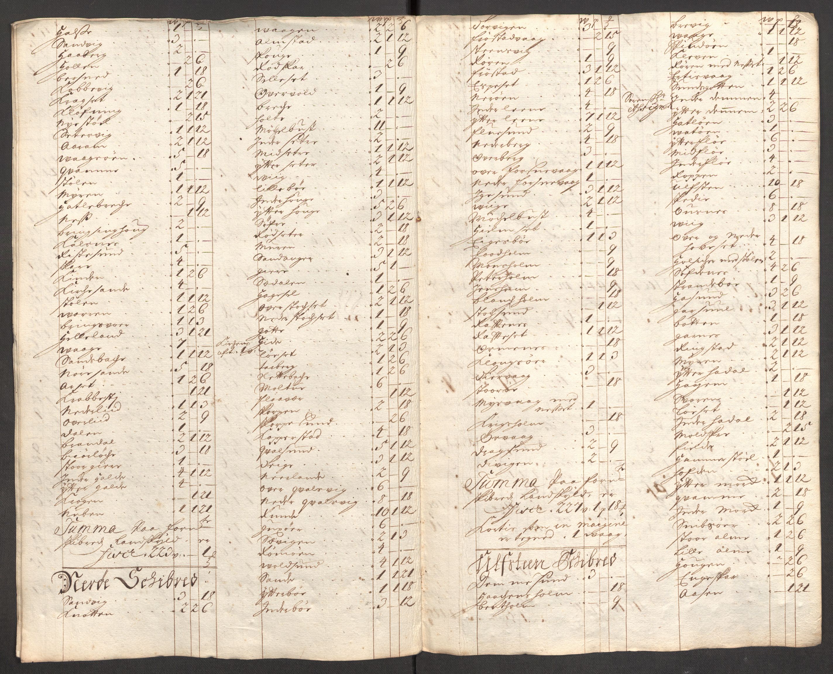 Rentekammeret inntil 1814, Reviderte regnskaper, Fogderegnskap, AV/RA-EA-4092/R54/L3561: Fogderegnskap Sunnmøre, 1706-1707, s. 49