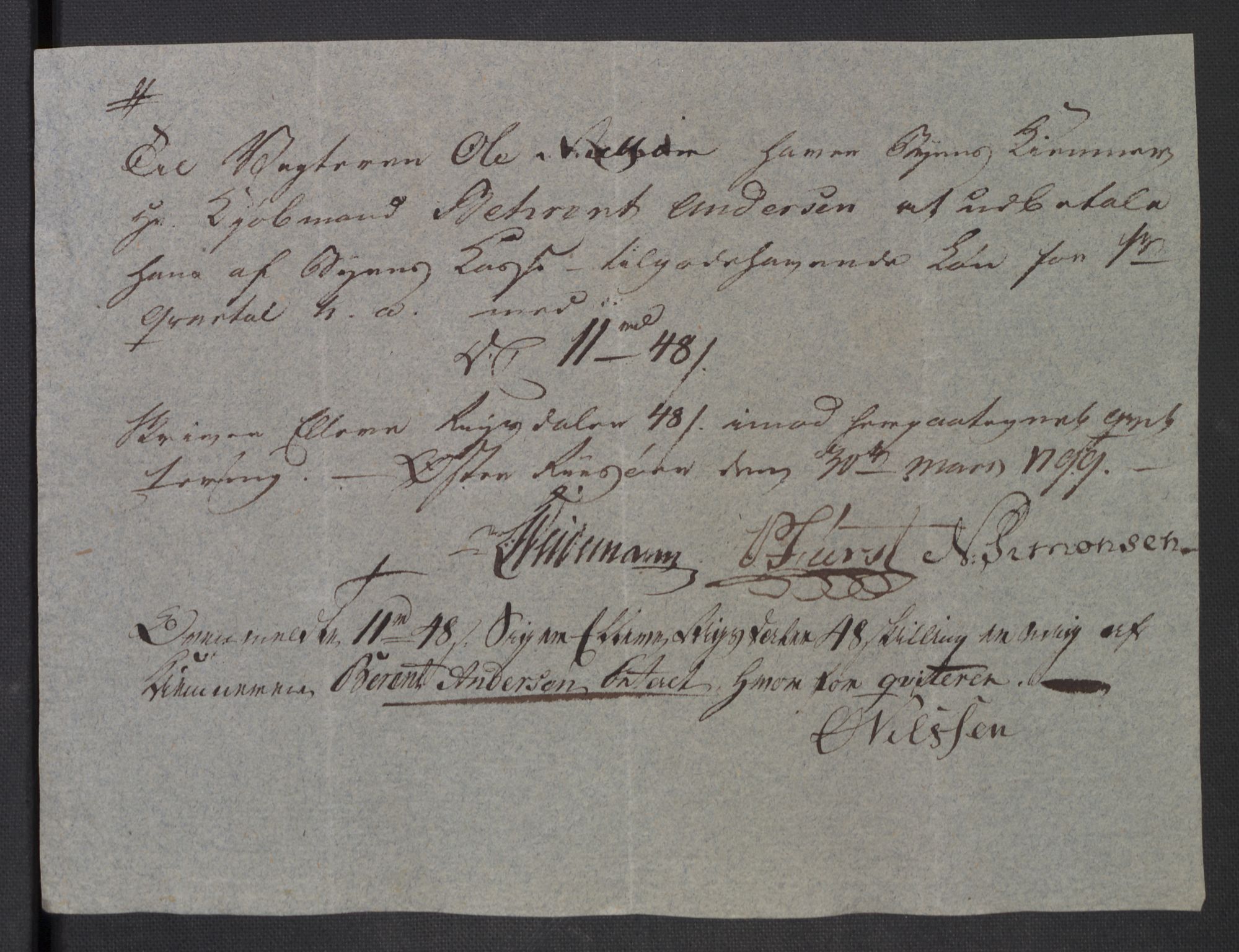 Danske Kanselli 1800-1814, AV/RA-EA-3024/K/Kk/Kka/Kkac/L0235: Kjøpstadregnskap Øster Risør, 1796-1800, s. 784