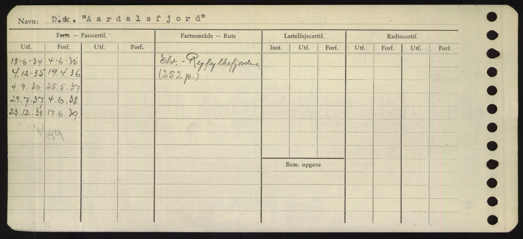 Sjøfartsdirektoratet med forløpere, Skipsmålingen, RA/S-1627/H/Hd/L0041: Fartøy, Vi-Ås, s. 664