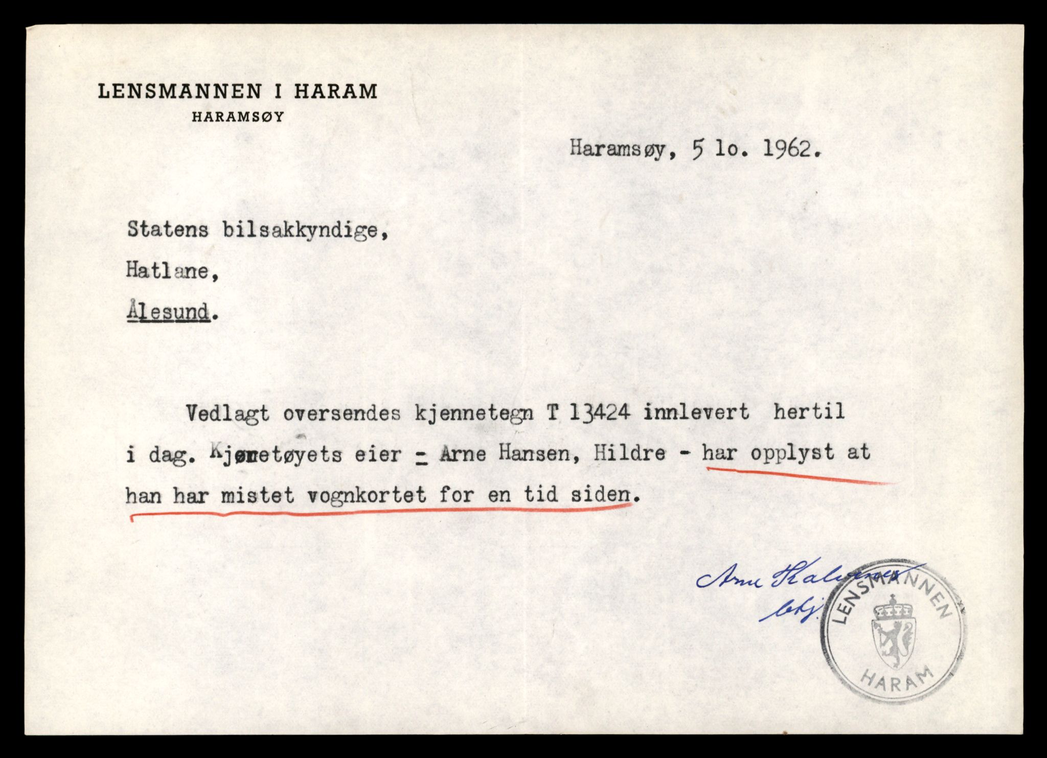 Møre og Romsdal vegkontor - Ålesund trafikkstasjon, AV/SAT-A-4099/F/Fe/L0039: Registreringskort for kjøretøy T 13361 - T 13530, 1927-1998, s. 1093