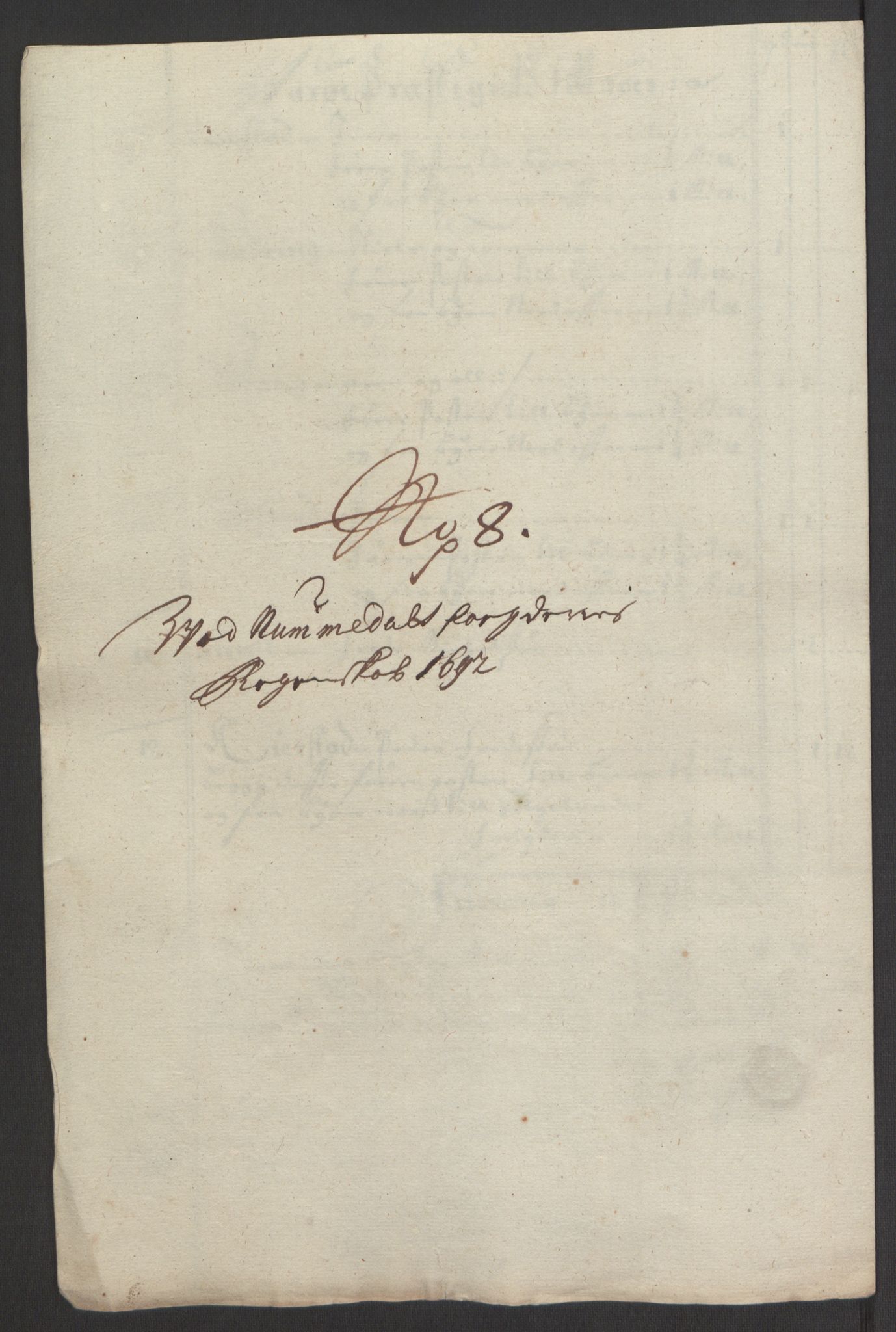 Rentekammeret inntil 1814, Reviderte regnskaper, Fogderegnskap, AV/RA-EA-4092/R64/L4424: Fogderegnskap Namdal, 1692-1695, s. 149