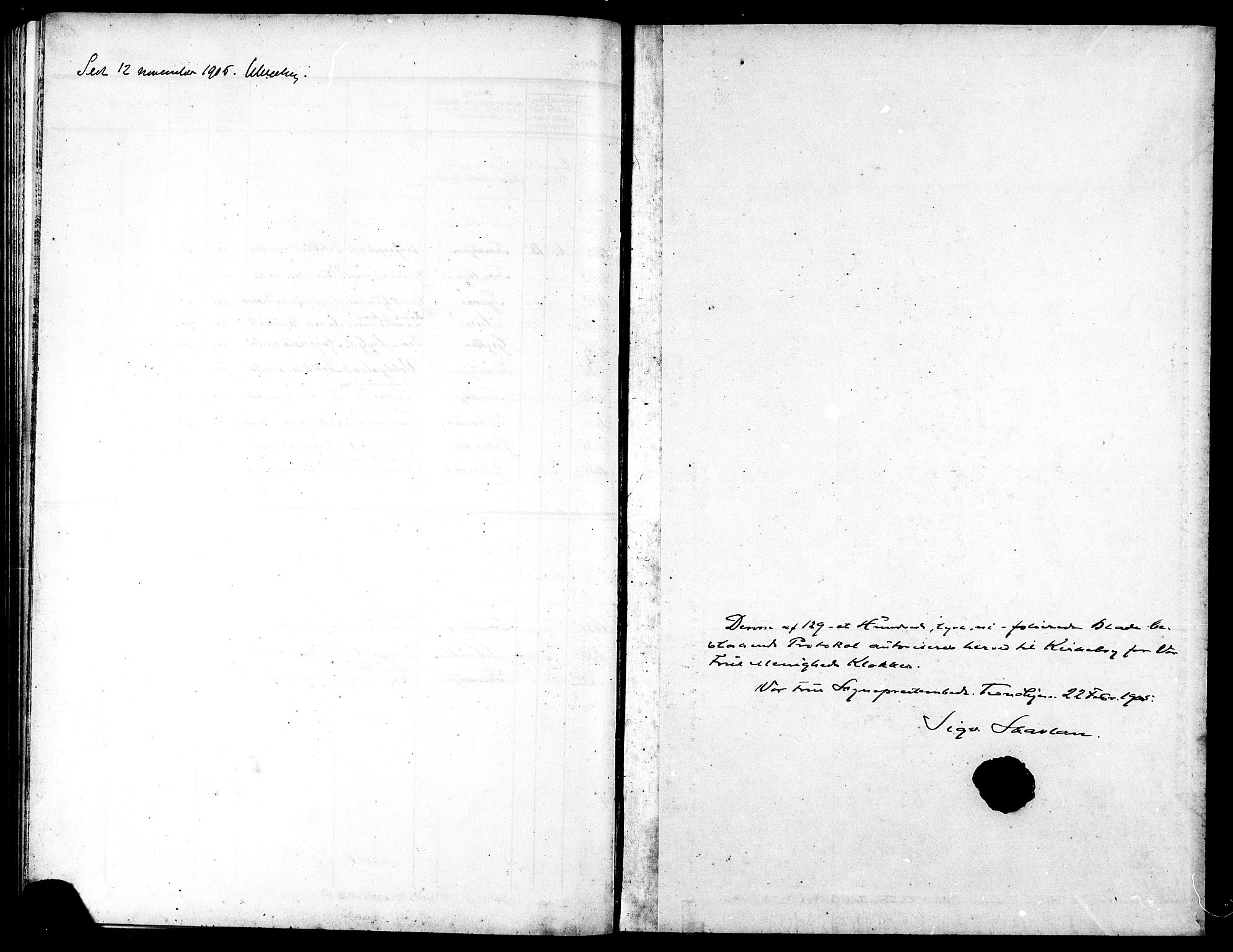 Ministerialprotokoller, klokkerbøker og fødselsregistre - Sør-Trøndelag, SAT/A-1456/602/L0146: Klokkerbok nr. 602C14, 1904-1914