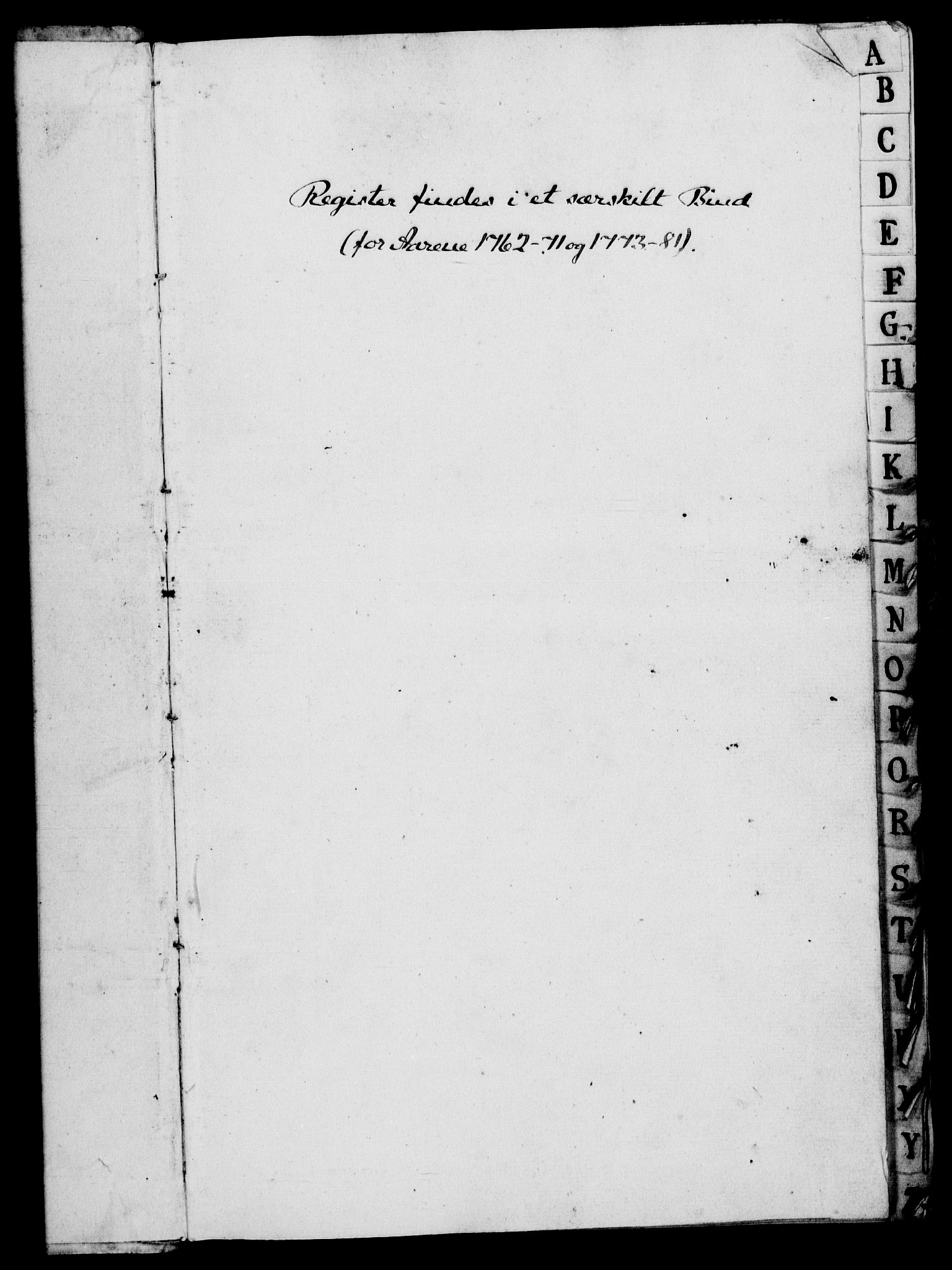 Rentekammeret, Kammerkanselliet, RA/EA-3111/G/Gg/Gga/L0011: Norsk ekspedisjonsprotokoll med register (merket RK 53.11), 1779-1781
