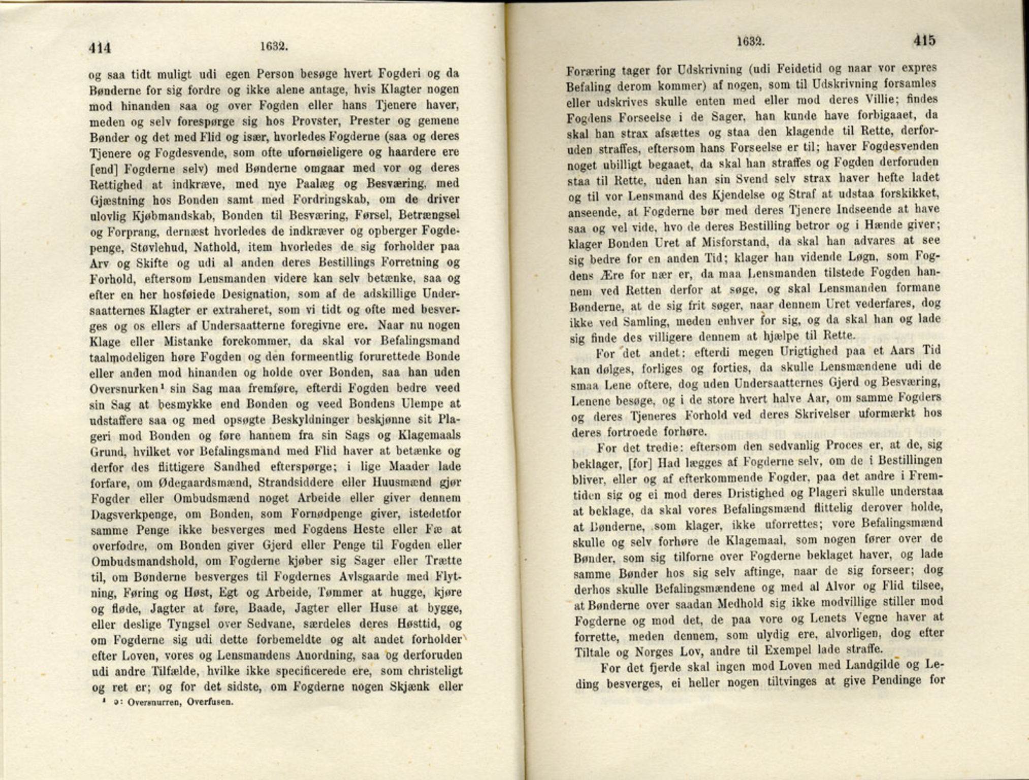 Publikasjoner utgitt av Det Norske Historiske Kildeskriftfond, PUBL/-/-/-: Norske Rigs-Registranter, bind 6, 1628-1634, s. 414-415