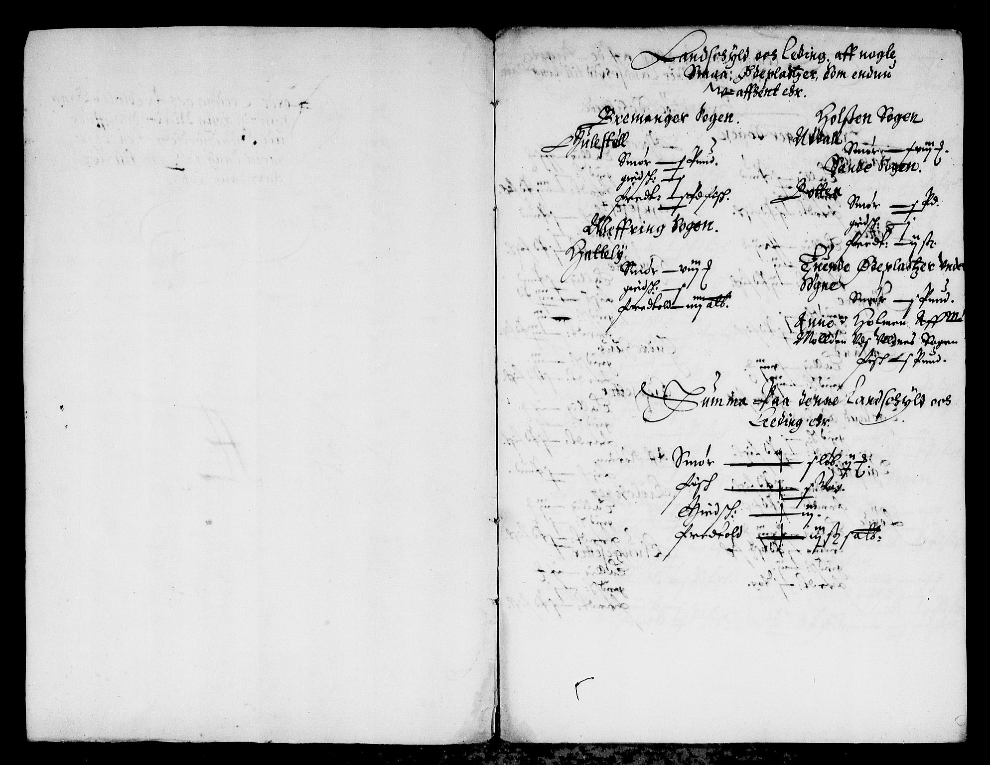 Rentekammeret inntil 1814, Reviderte regnskaper, Stiftamtstueregnskaper, Bergen stiftamt, AV/RA-EA-6043/R/Rc/L0006: Bergen stiftamt, 1661-1662
