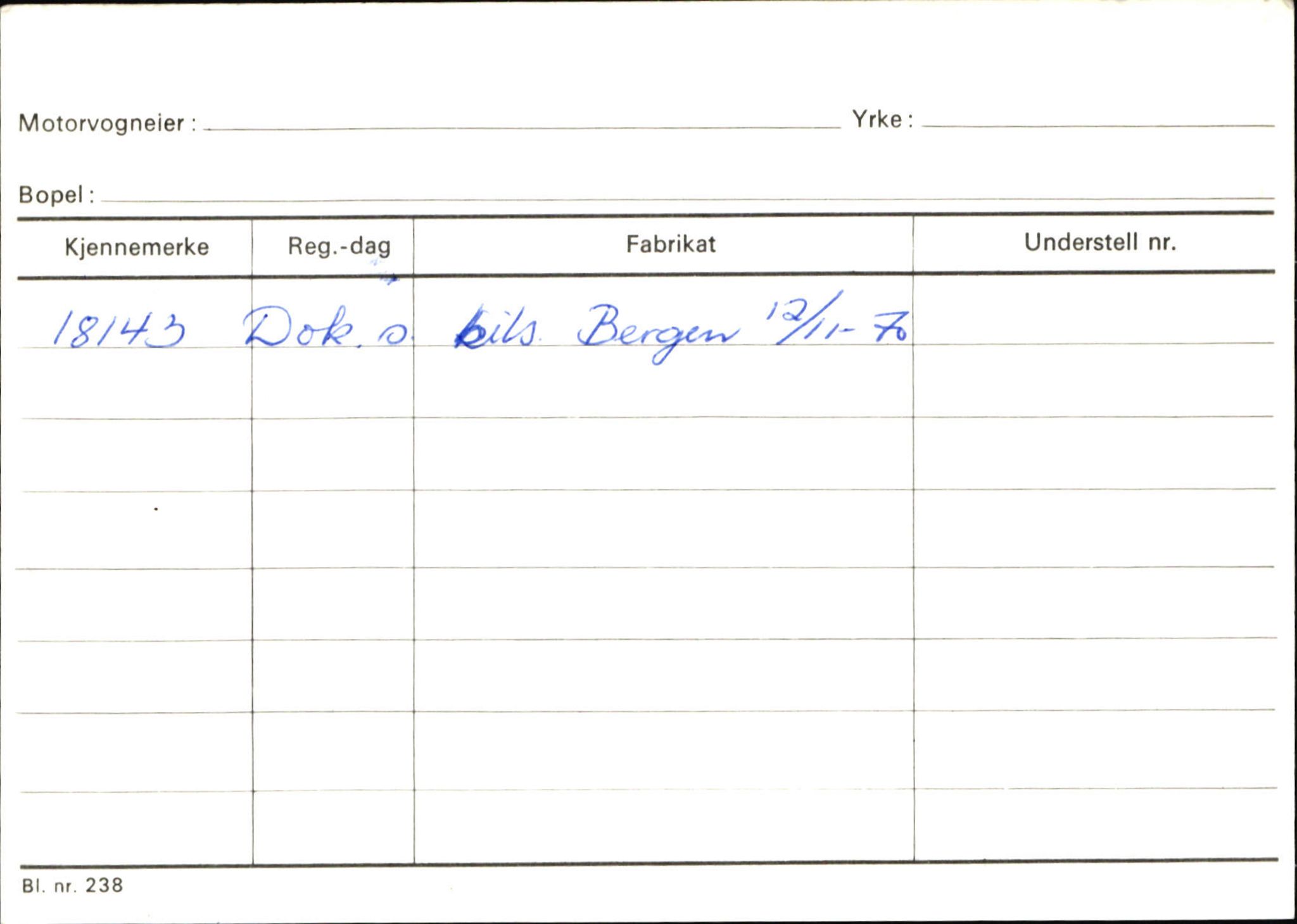 Statens vegvesen, Sogn og Fjordane vegkontor, SAB/A-5301/4/F/L0132: Eigarregister Askvoll A-Å. Balestrand A-Å, 1945-1975, s. 919