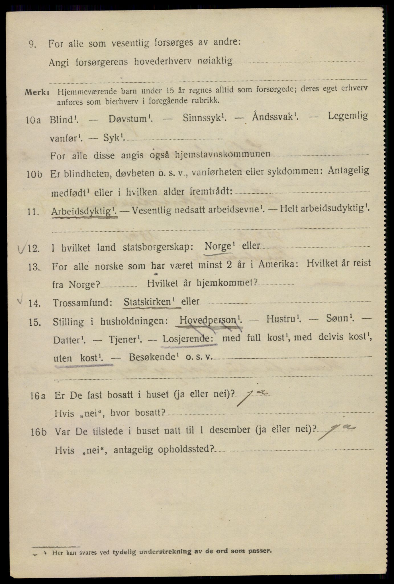 SAO, Folketelling 1920 for 0301 Kristiania kjøpstad, 1920, s. 487188