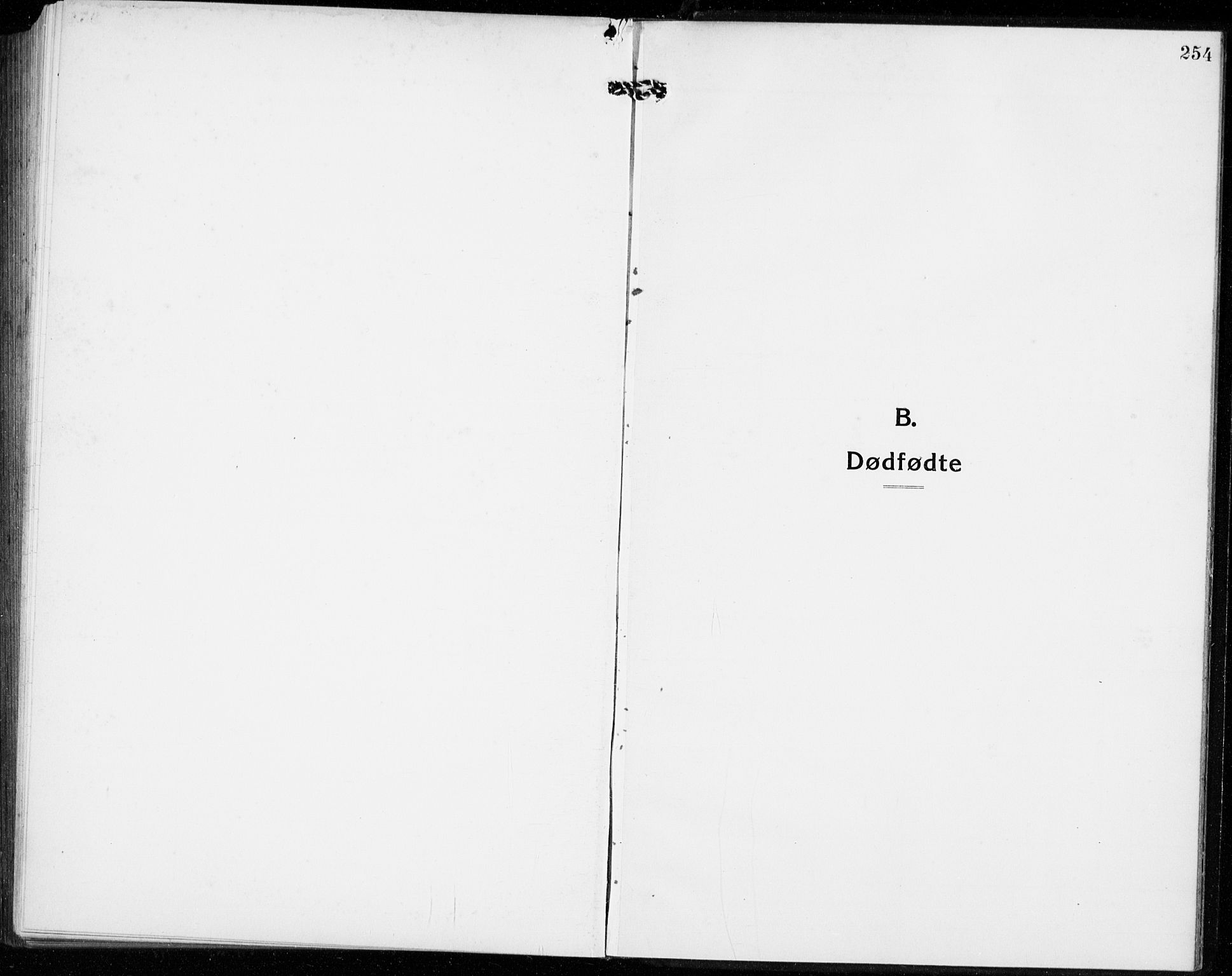 Tønsberg kirkebøker, AV/SAKO-A-330/G/Ga/L0010: Klokkerbok nr. 10, 1920-1942, s. 254