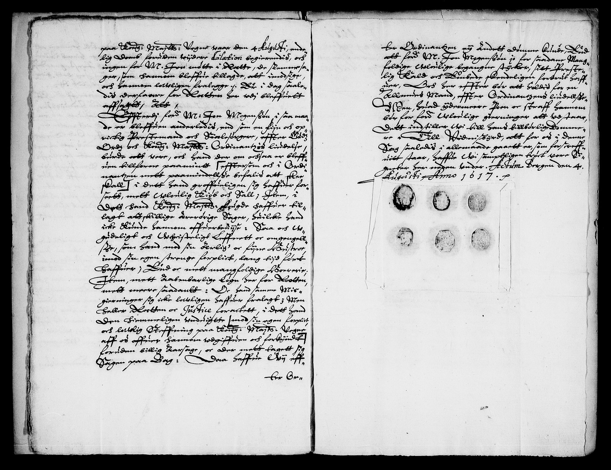 Danske Kanselli, Skapsaker, RA/EA-4061/G/L0001: Tillegg til skapsakene, 1587-1623, s. 77