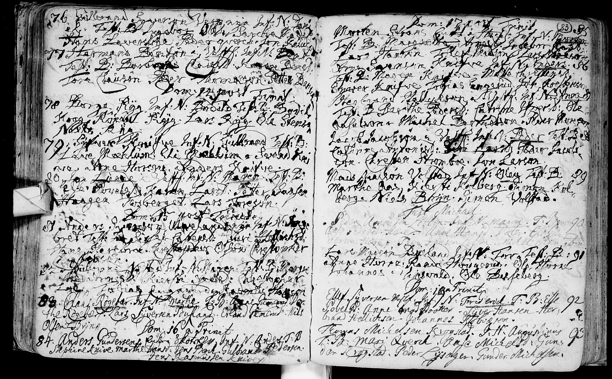 Eiker kirkebøker, AV/SAKO-A-4/F/Fa/L0003: Ministerialbok nr. I 3, 1724-1753, s. 83