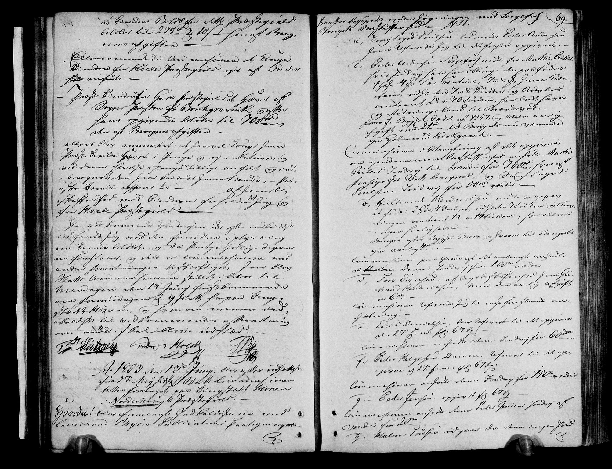 Rentekammeret inntil 1814, Realistisk ordnet avdeling, AV/RA-EA-4070/N/Ne/Nea/L0044: Ringerike og Hallingdal fogderi. Deliberasjonsprotokoll, 1803, s. 71