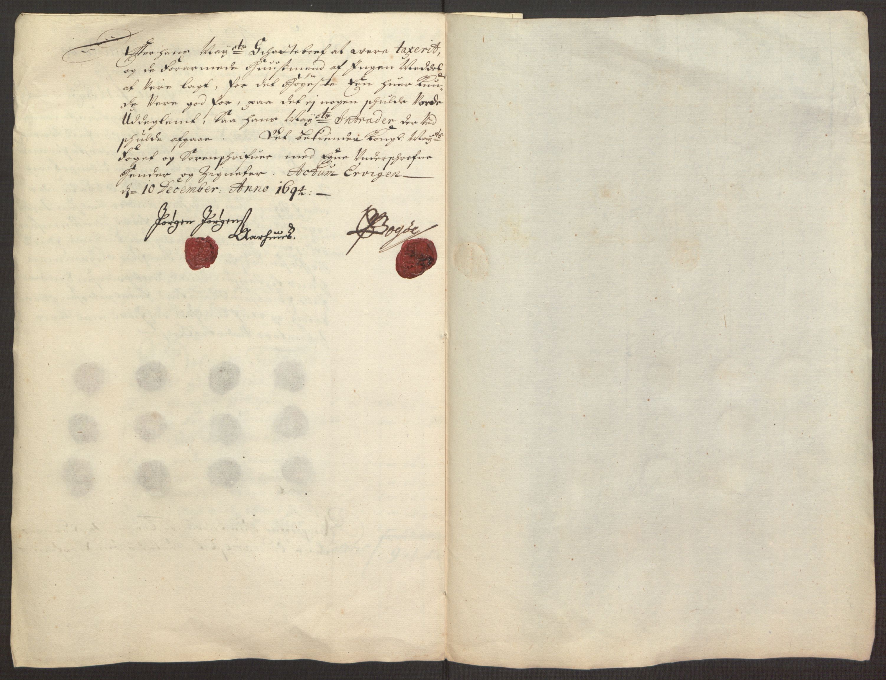 Rentekammeret inntil 1814, Reviderte regnskaper, Fogderegnskap, RA/EA-4092/R68/L4753: Fogderegnskap Senja og Troms, 1694-1696, s. 196