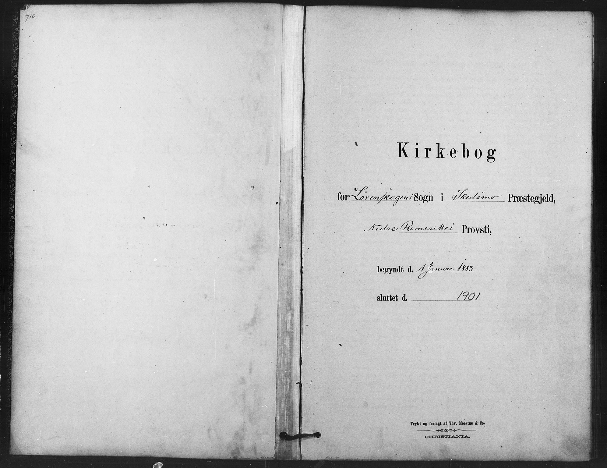 Skedsmo prestekontor Kirkebøker, SAO/A-10033a/F/Fb/L0001: Ministerialbok nr. II 1, 1883-1901