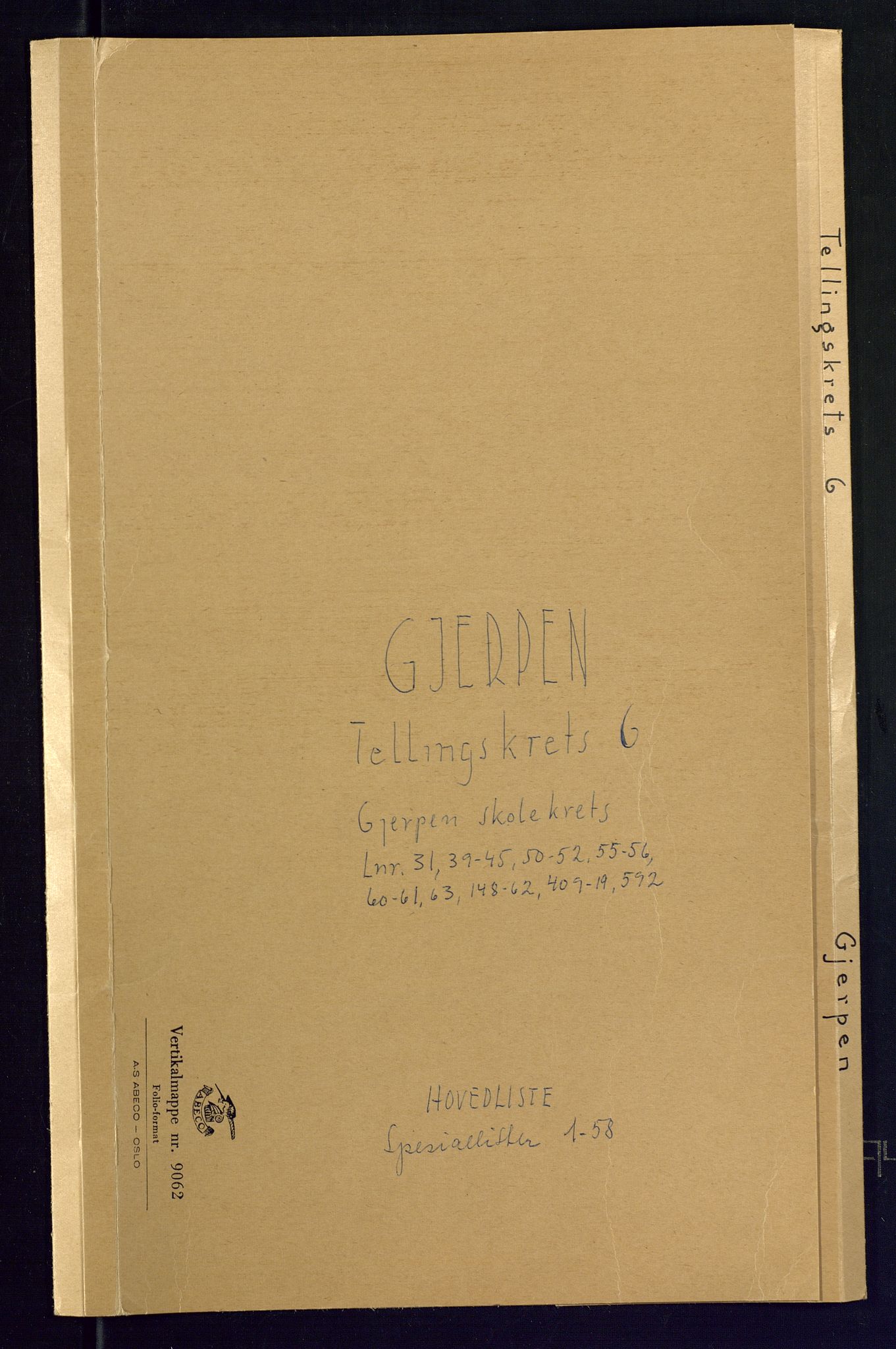 SAKO, Folketelling 1875 for 0812P Gjerpen prestegjeld, 1875, s. 20