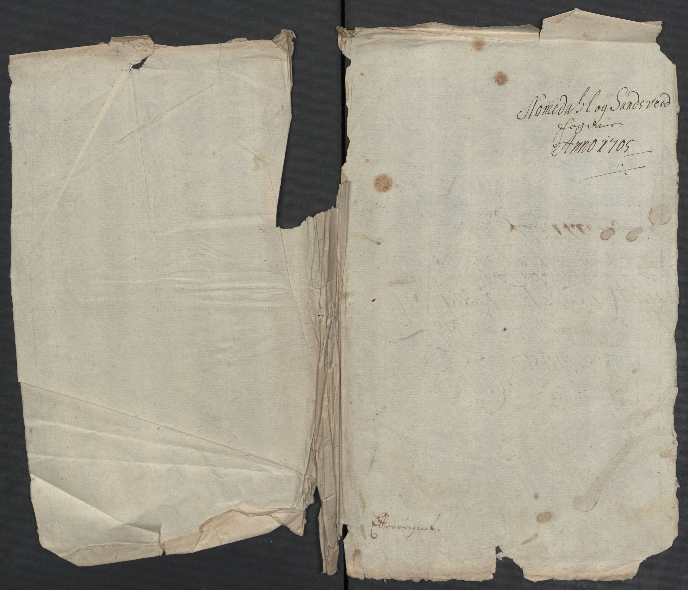 Rentekammeret inntil 1814, Reviderte regnskaper, Fogderegnskap, AV/RA-EA-4092/R24/L1583: Fogderegnskap Numedal og Sandsvær, 1705-1706, s. 13