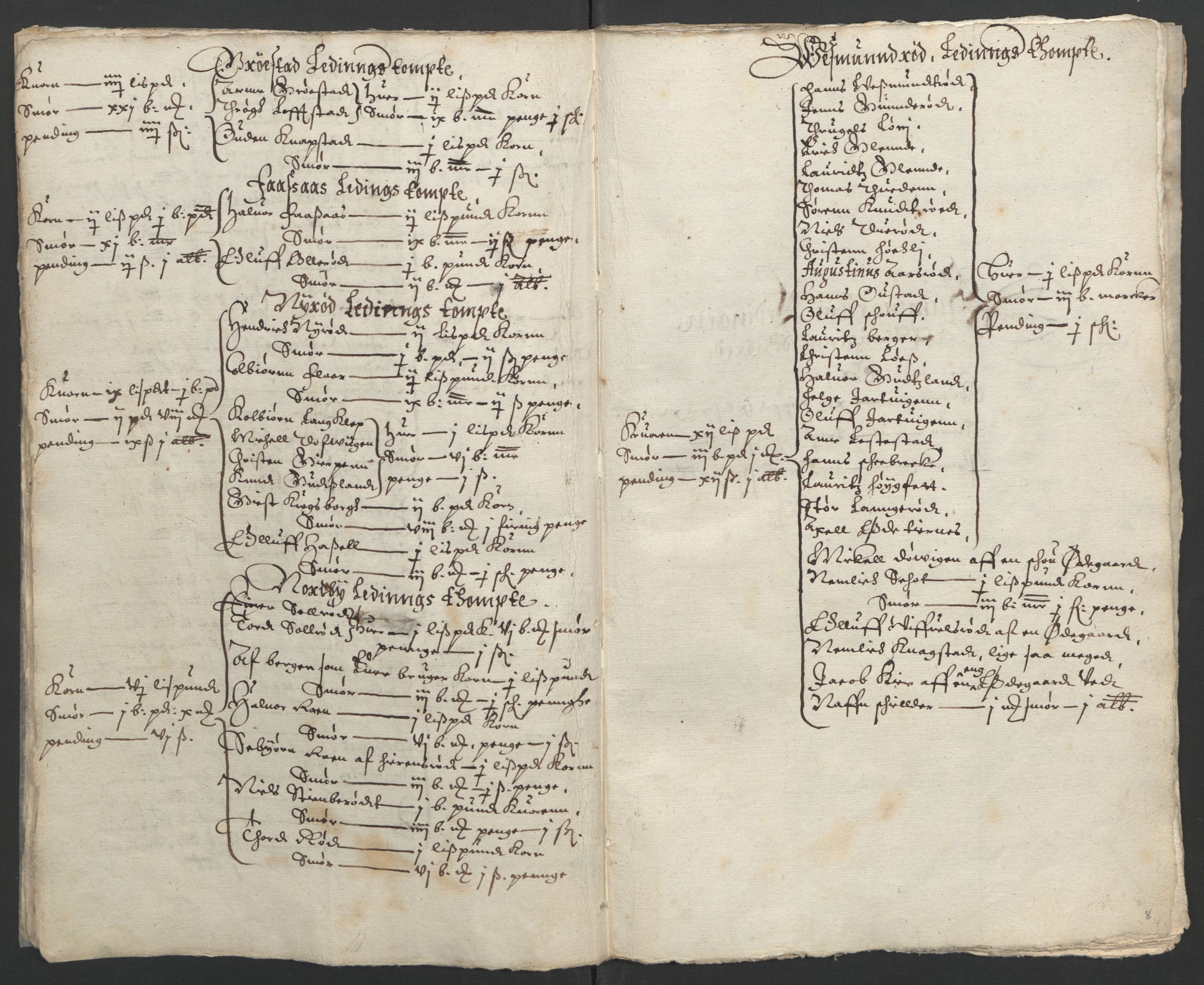 Stattholderembetet 1572-1771, AV/RA-EA-2870/Ek/L0002/0001: Jordebøker til utlikning av garnisonsskatt 1624-1626: / Jordebøker for noen vikværske len, 1624-1626, s. 146