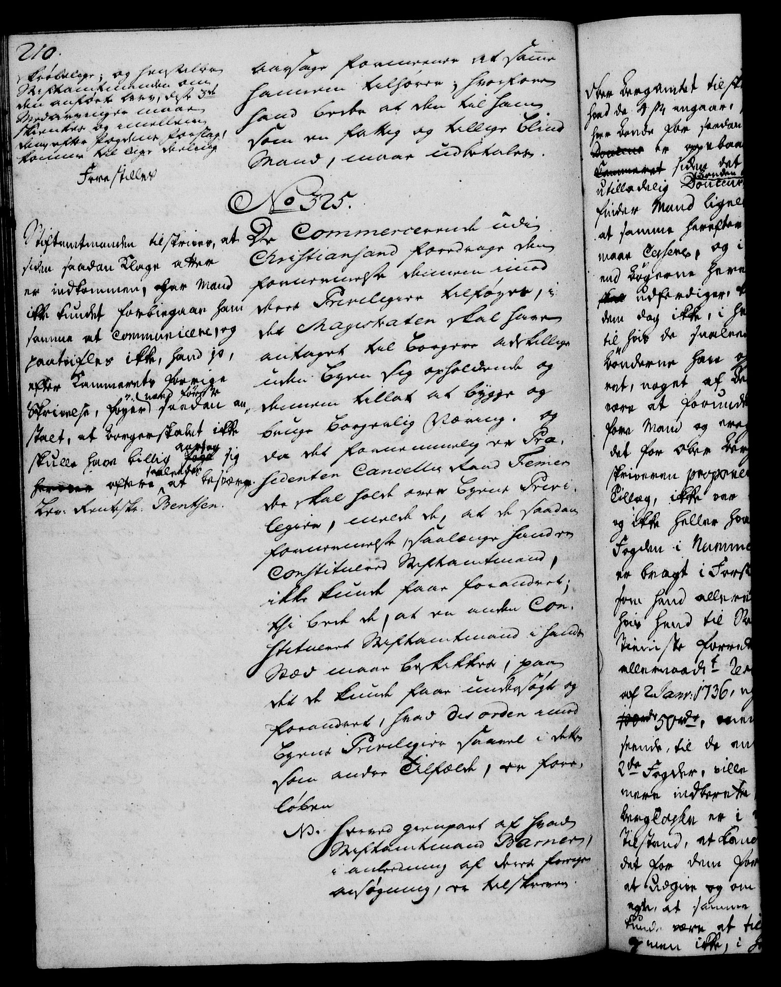 Rentekammeret, Kammerkanselliet, RA/EA-3111/G/Gh/Gha/L0030: Norsk ekstraktmemorialprotokoll (merket RK 53.75), 1749-1751, s. 210