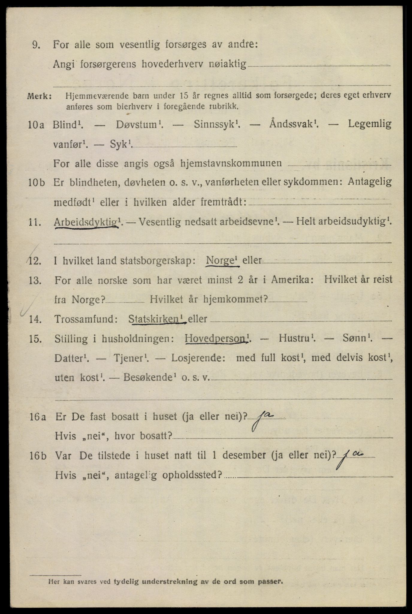 SAO, Folketelling 1920 for 0301 Kristiania kjøpstad, 1920, s. 417624