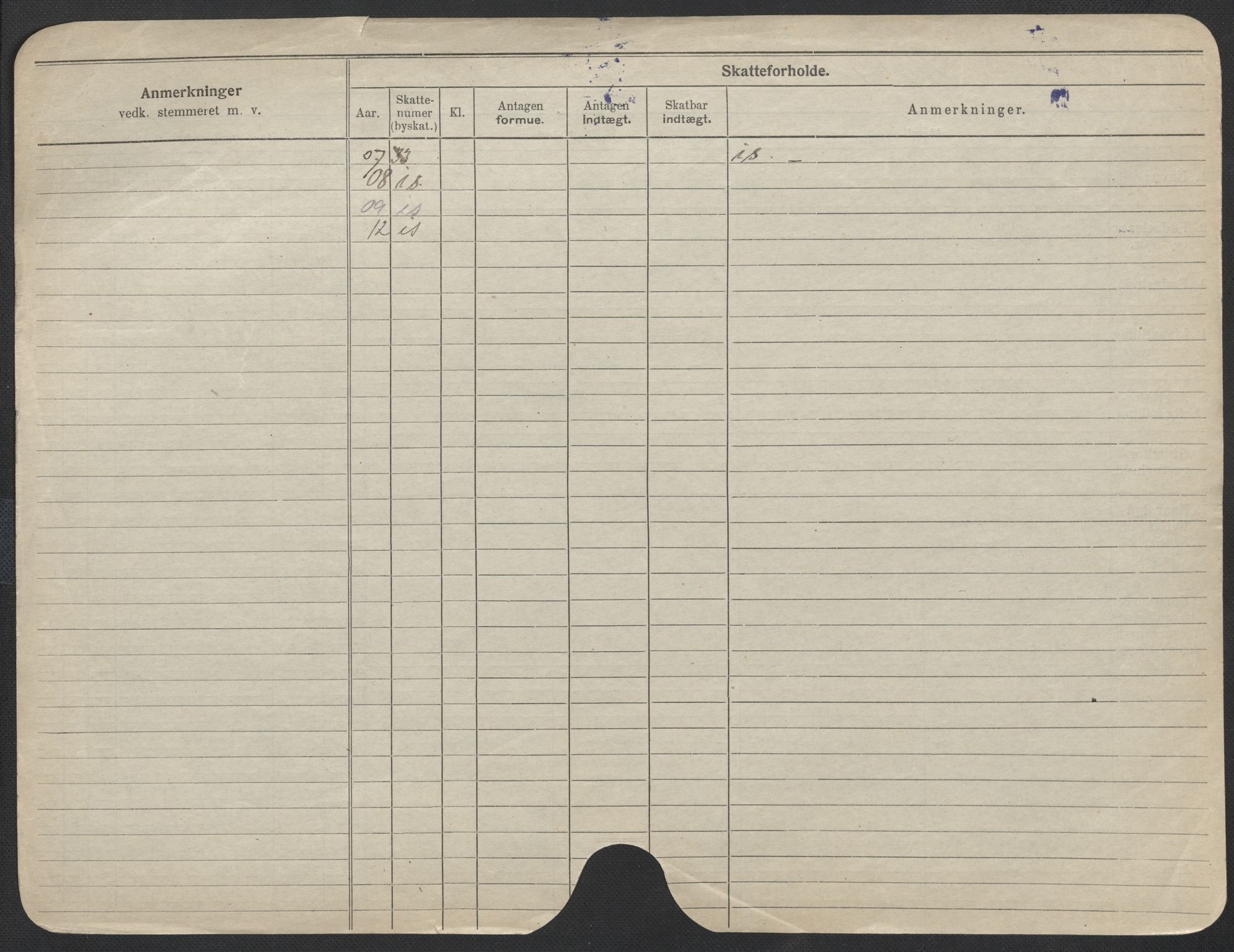 Oslo folkeregister, Registerkort, SAO/A-11715/F/Fa/Fac/L0012: Kvinner, 1906-1914, s. 175b