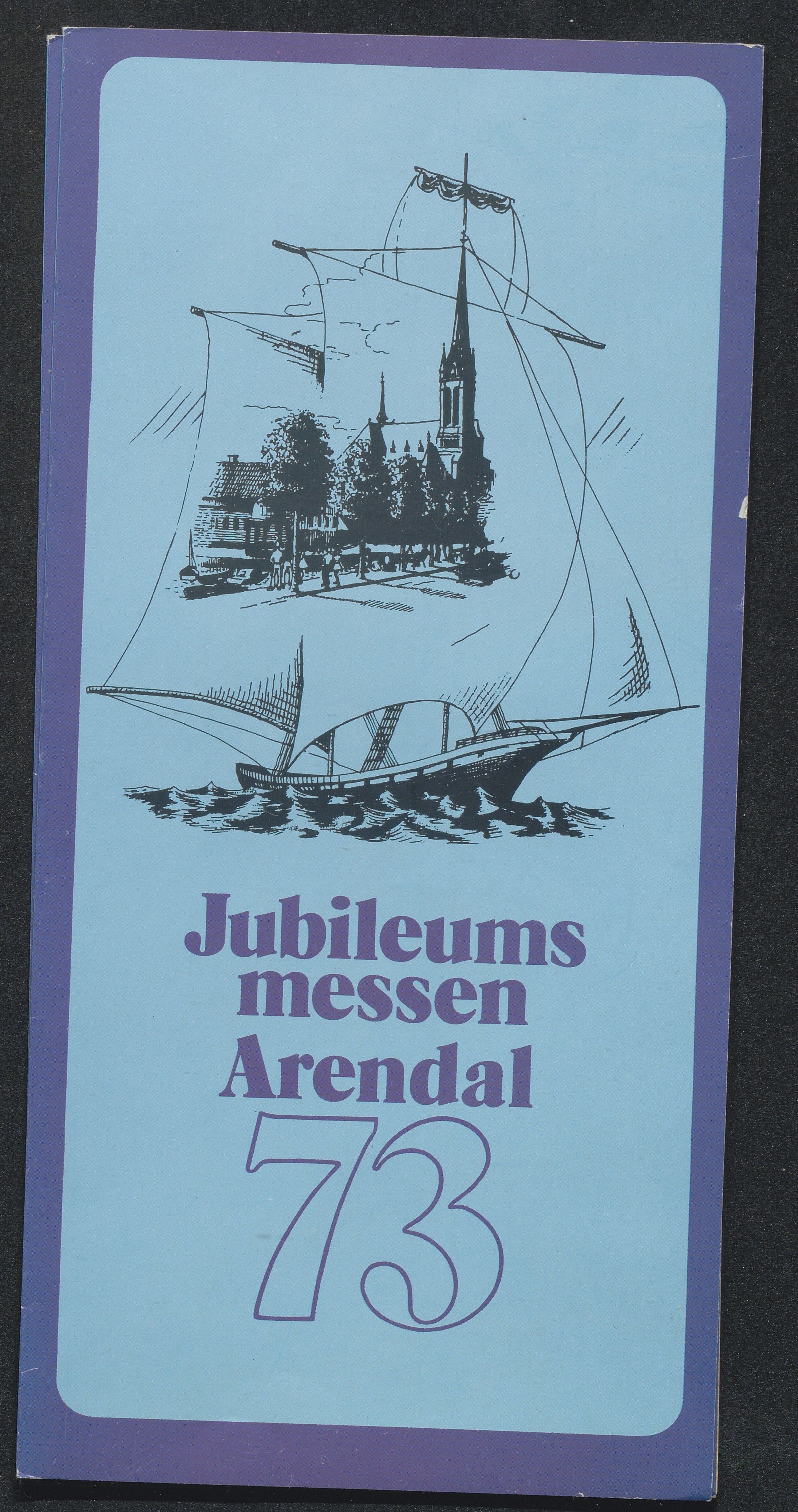 Byjubileet i Arendal 1973 , AAKS/KA0906-492a/E/E01/L0001: Generelt, 1969-1983