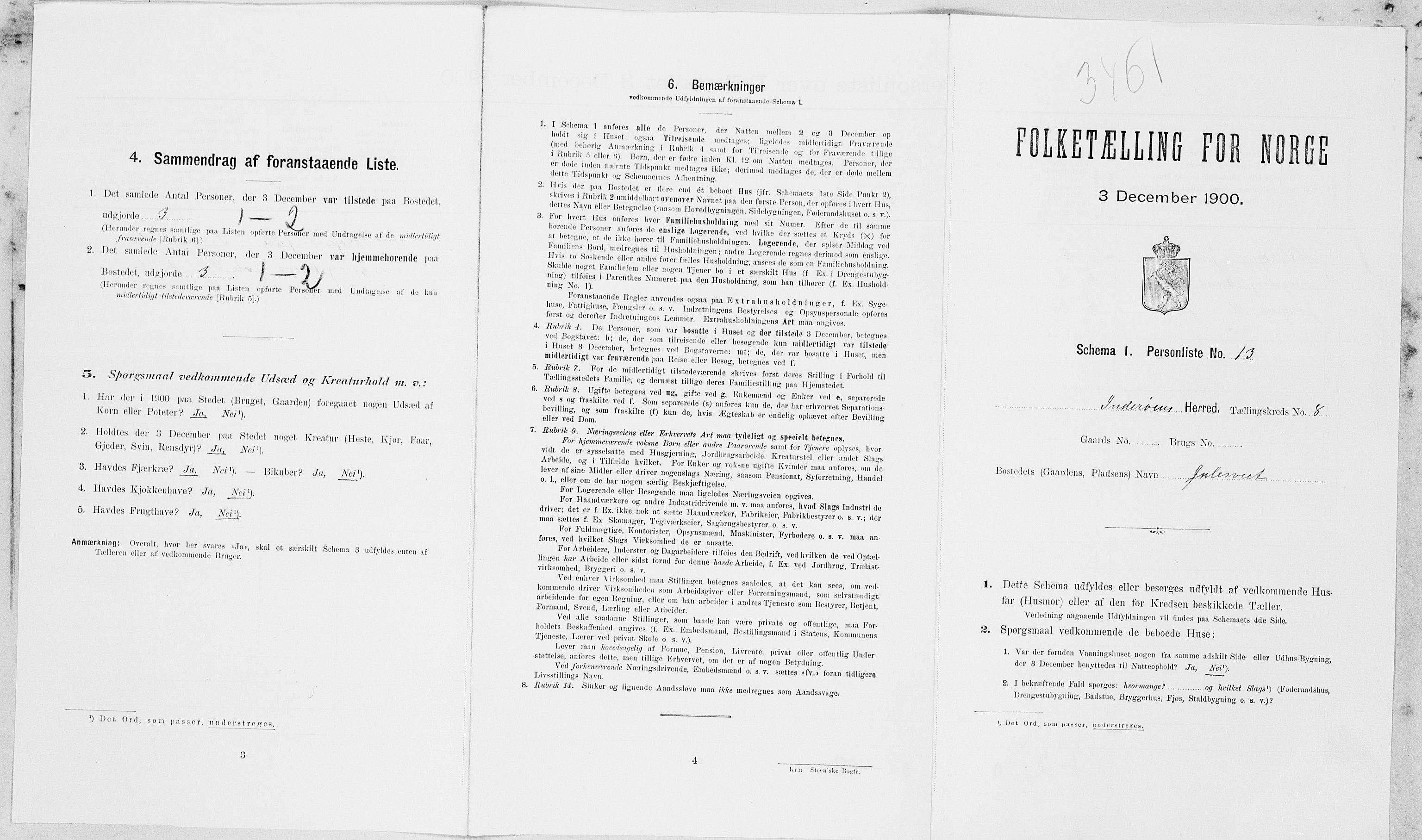 SAT, Folketelling 1900 for 1729 Inderøy herred, 1900, s. 1097