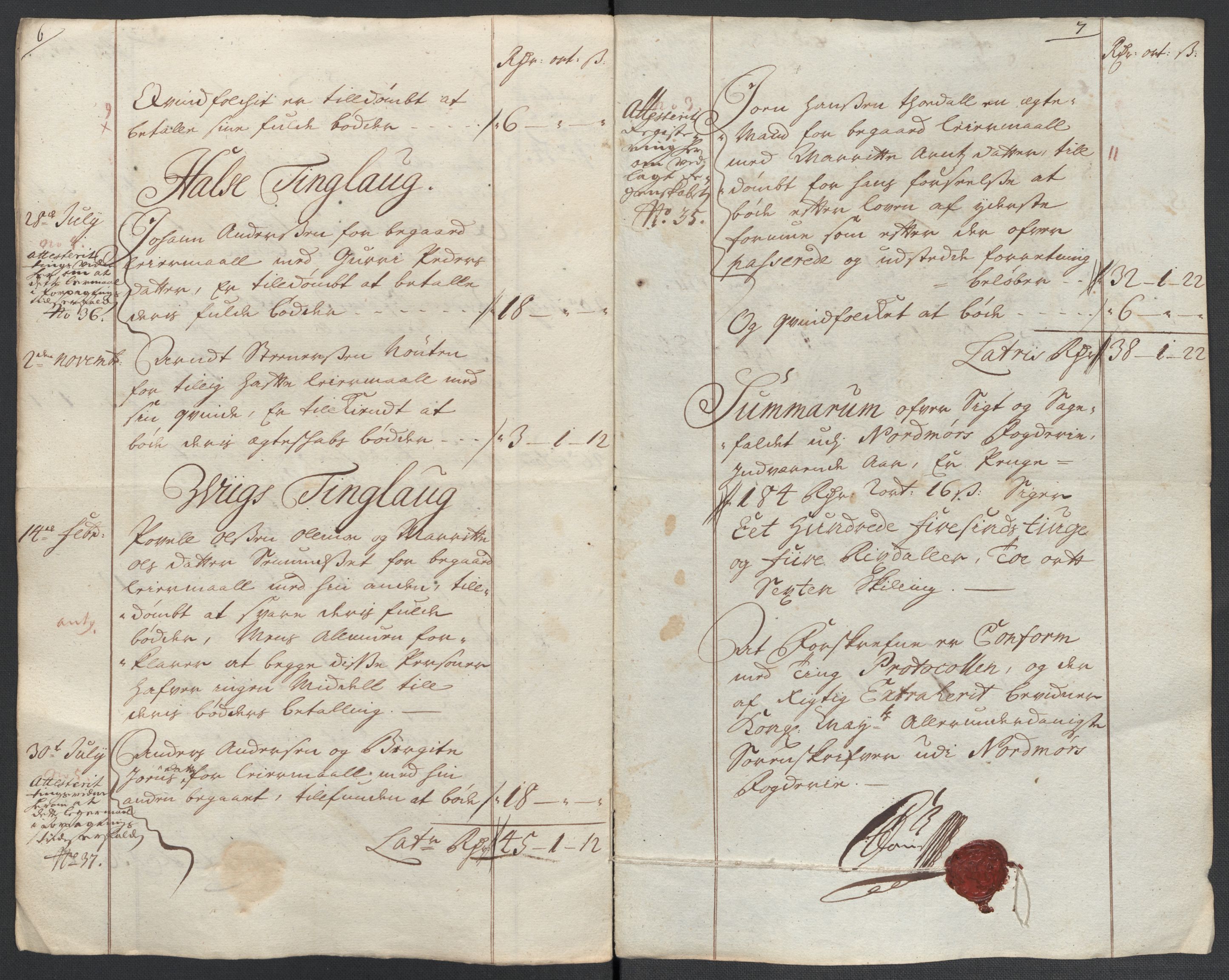 Rentekammeret inntil 1814, Reviderte regnskaper, Fogderegnskap, AV/RA-EA-4092/R56/L3745: Fogderegnskap Nordmøre, 1711, s. 151