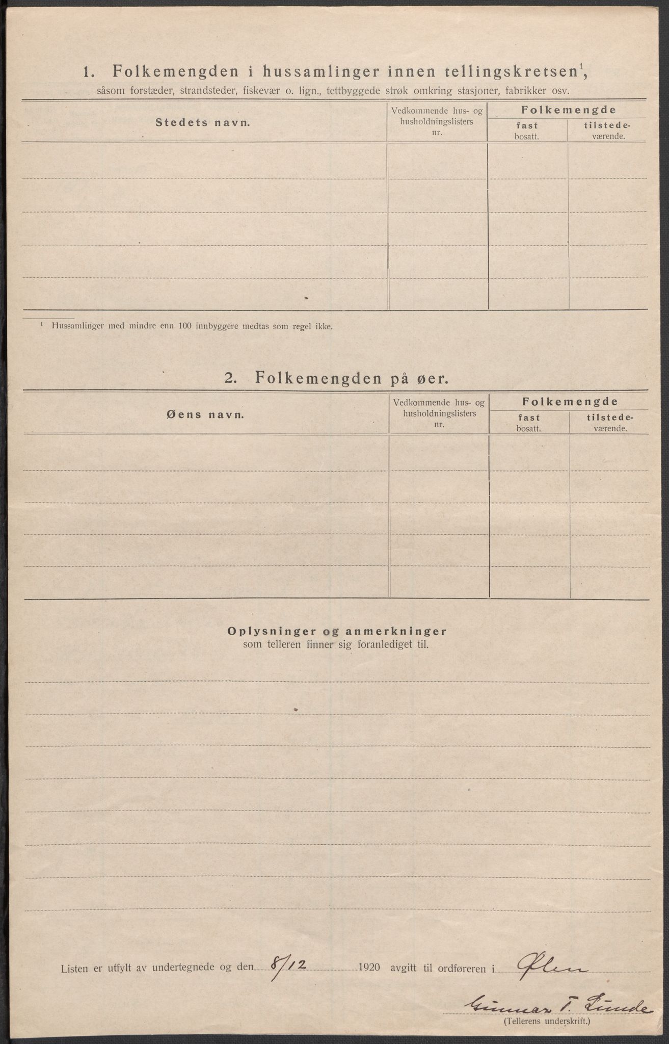 SAB, Folketelling 1920 for 1214 Ølen herred, 1920, s. 23