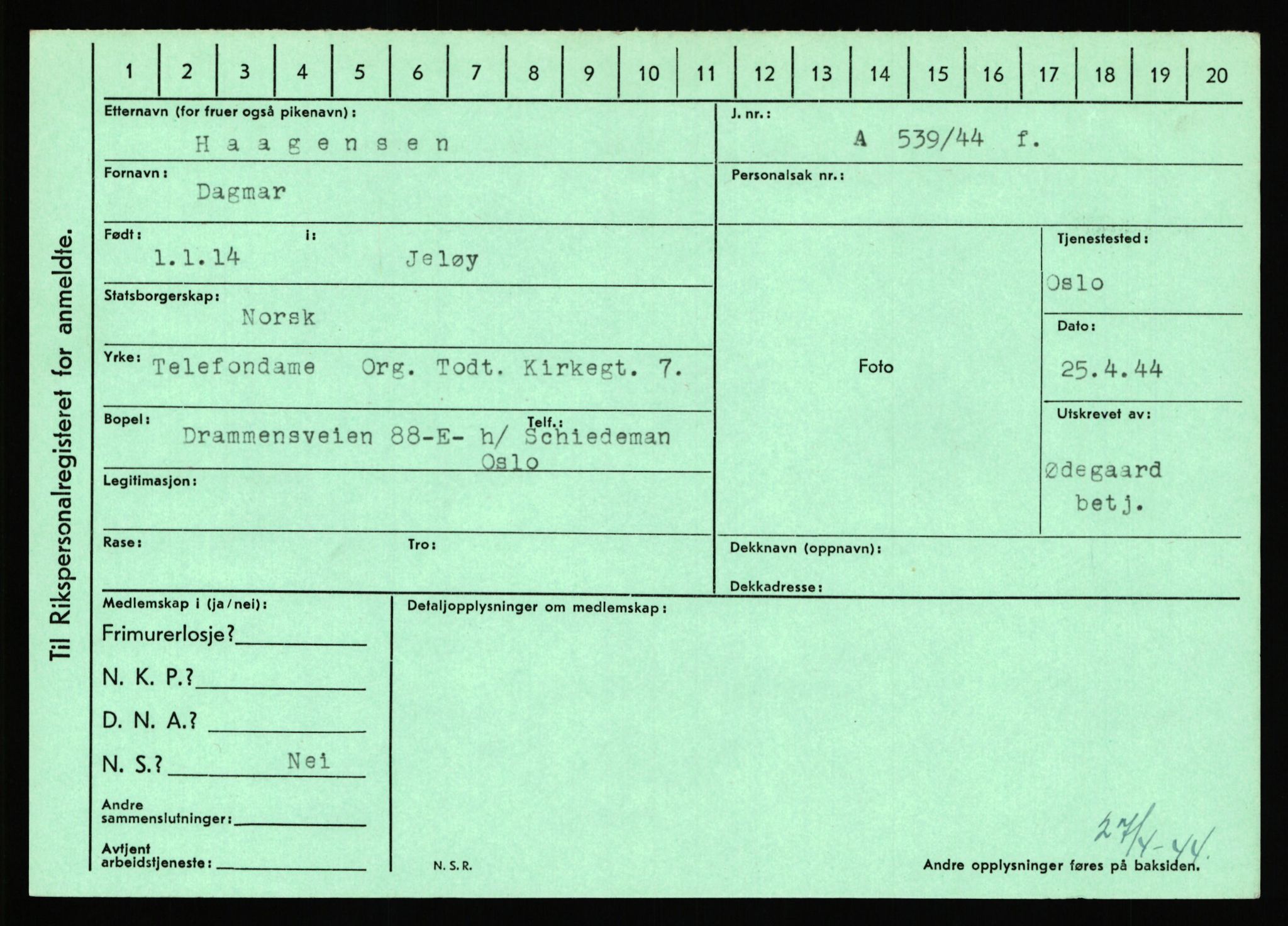 Statspolitiet - Hovedkontoret / Osloavdelingen, AV/RA-S-1329/C/Ca/L0005: Furali - Hamula, 1943-1945, s. 3435