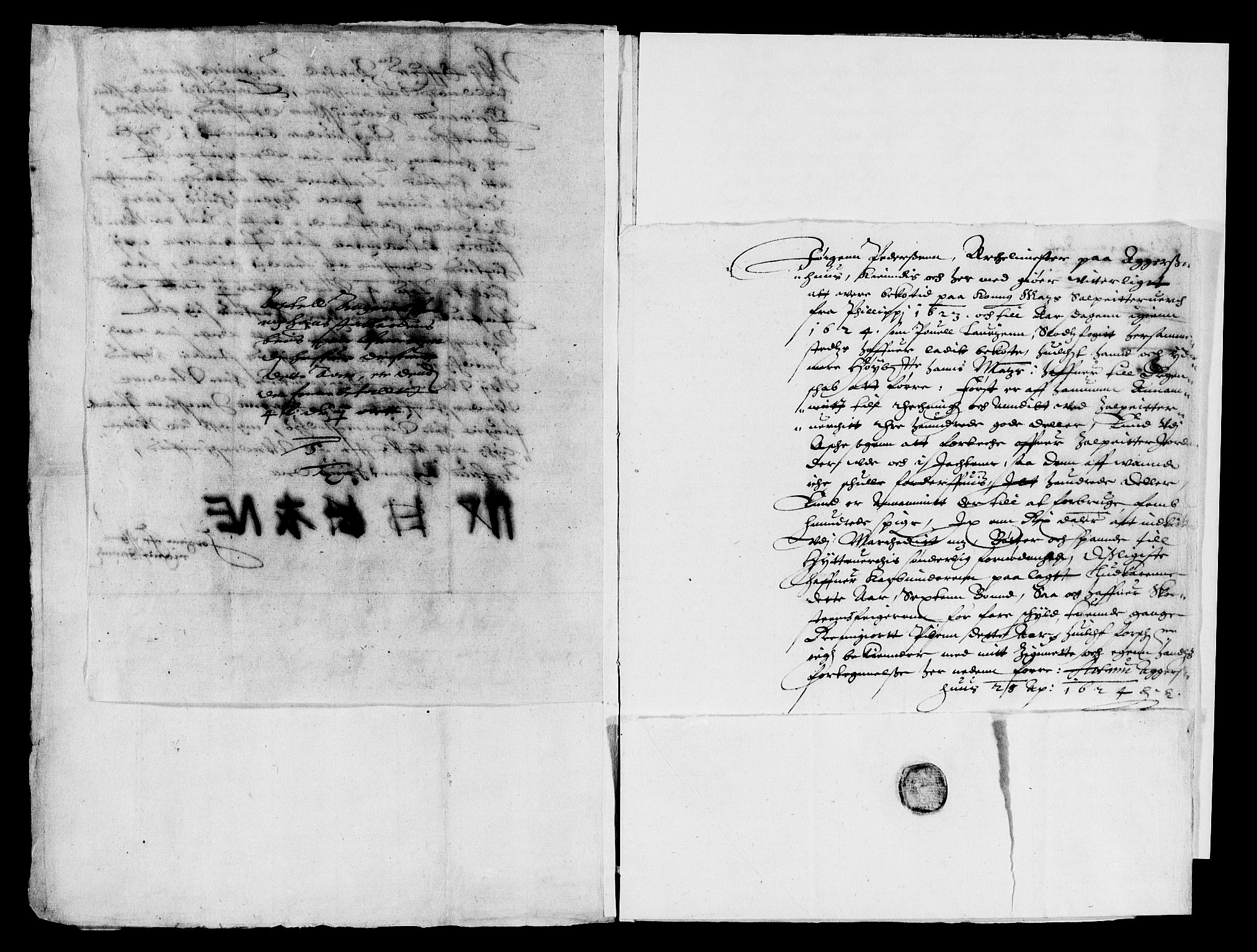 Rentekammeret inntil 1814, Reviderte regnskaper, Lensregnskaper, AV/RA-EA-5023/R/Rb/Rba/L0065: Akershus len, 1618-1624