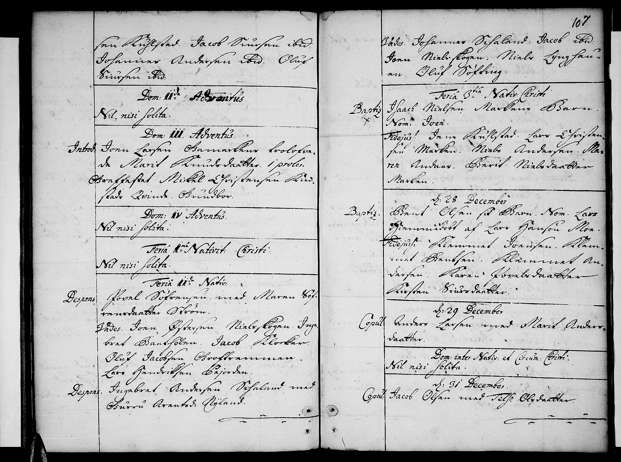 Ministerialprotokoller, klokkerbøker og fødselsregistre - Nordland, AV/SAT-A-1459/820/L0282: Ministerialbok nr. 820A03, 1720-1726, s. 107