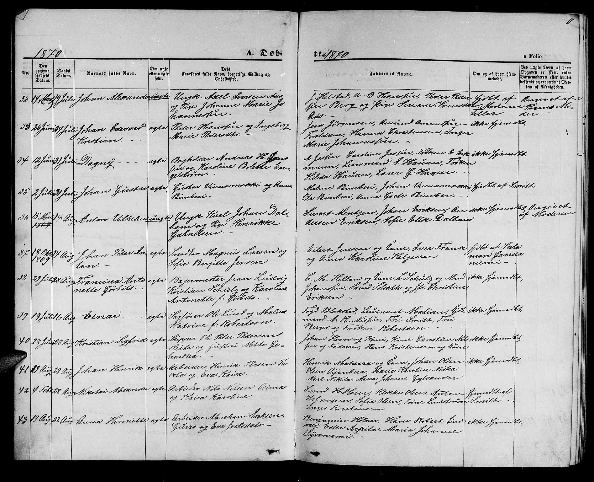Hammerfest sokneprestkontor, AV/SATØ-S-1347/H/Hb/L0004.klokk: Klokkerbok nr. 4, 1869-1877, s. 11