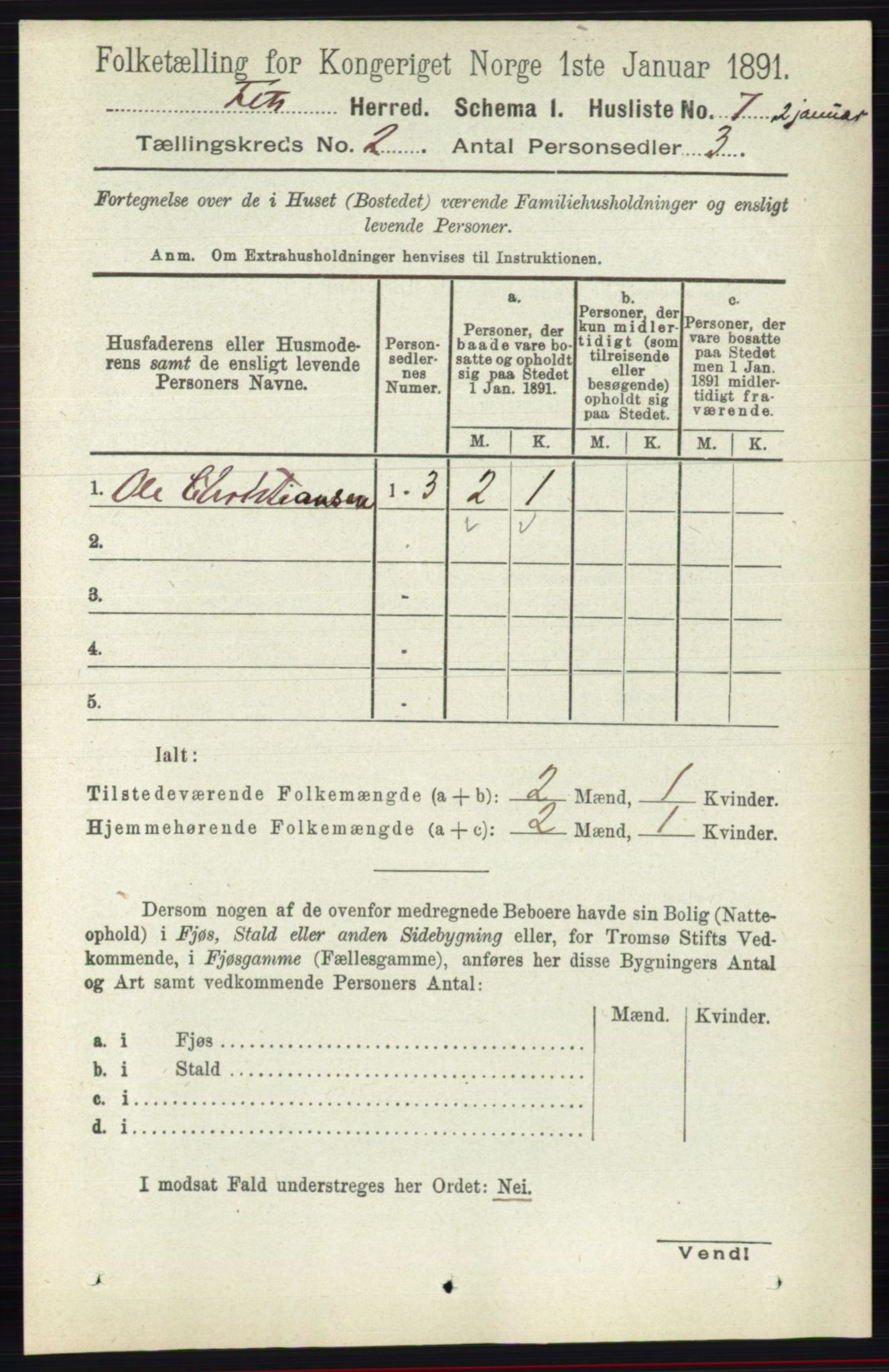 RA, Folketelling 1891 for 0227 Fet herred, 1891, s. 355