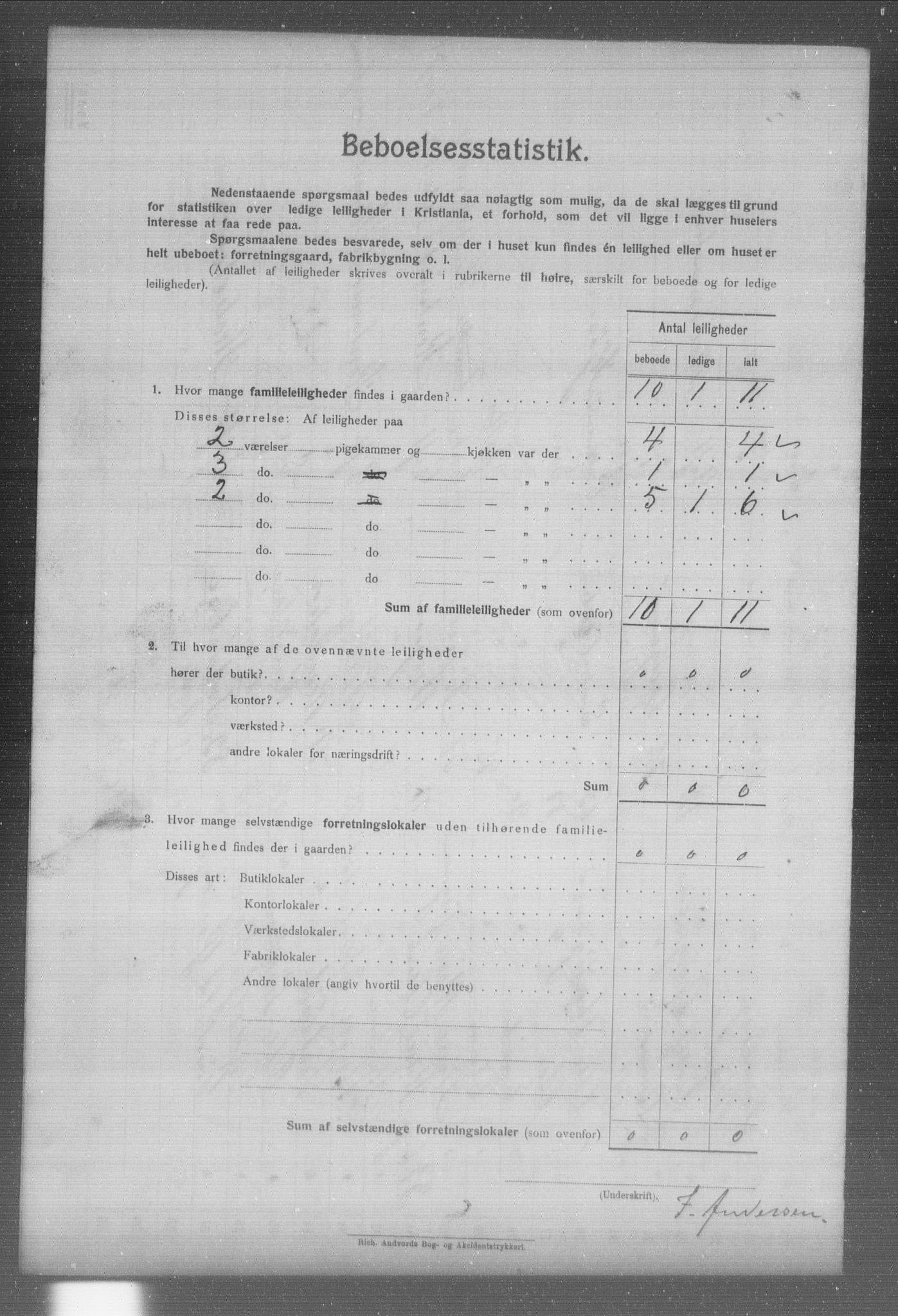 OBA, Kommunal folketelling 31.12.1904 for Kristiania kjøpstad, 1904, s. 1735