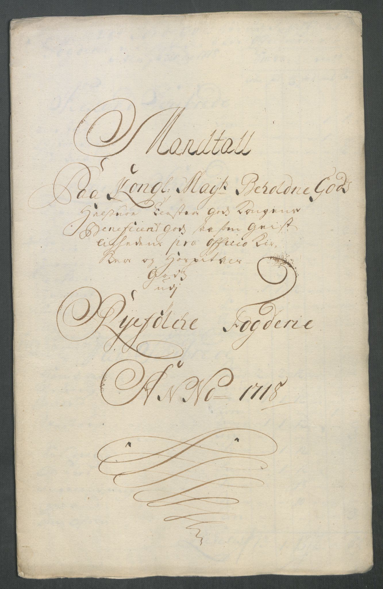 Rentekammeret inntil 1814, Reviderte regnskaper, Fogderegnskap, AV/RA-EA-4092/R47/L2871: Fogderegnskap Ryfylke, 1718, s. 65