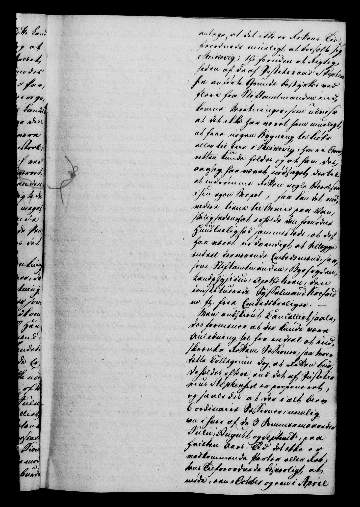 Danske Kanselli 1800-1814, AV/RA-EA-3024/H/Hf/Hfa/Hfab/L0009: Forestillinger, Kanselliets avdeling i Kolding og Rendsborg, 1808-1809