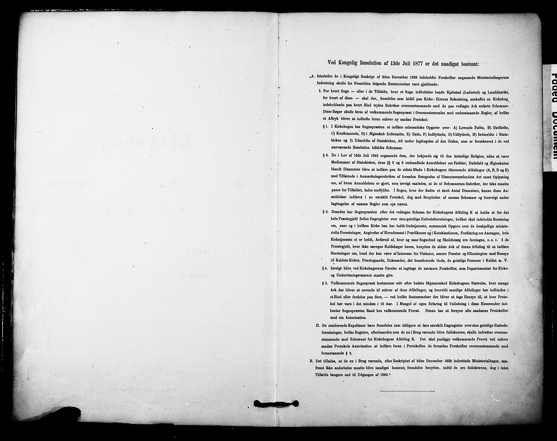 Vossestrand Sokneprestembete, AV/SAB-A-79101/H/Haa: Ministerialbok nr. C 1, 1878-1903