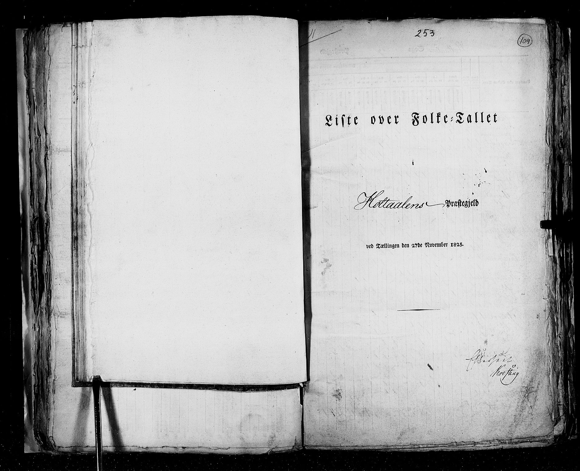 RA, Folketellingen 1825, bind 16: Søndre Trondhjem amt, 1825, s. 109