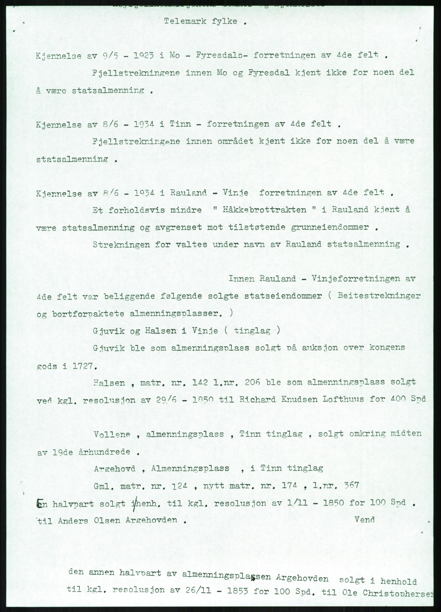 Direktoratet for statens skoger, RA/S-1600/2/E/Eg/L0002: Arkivliste for 10.11-serien. Akershus til Sør-Trøndelag fylke. Mappenr. 1 - 925, 1957-1992, s. 254