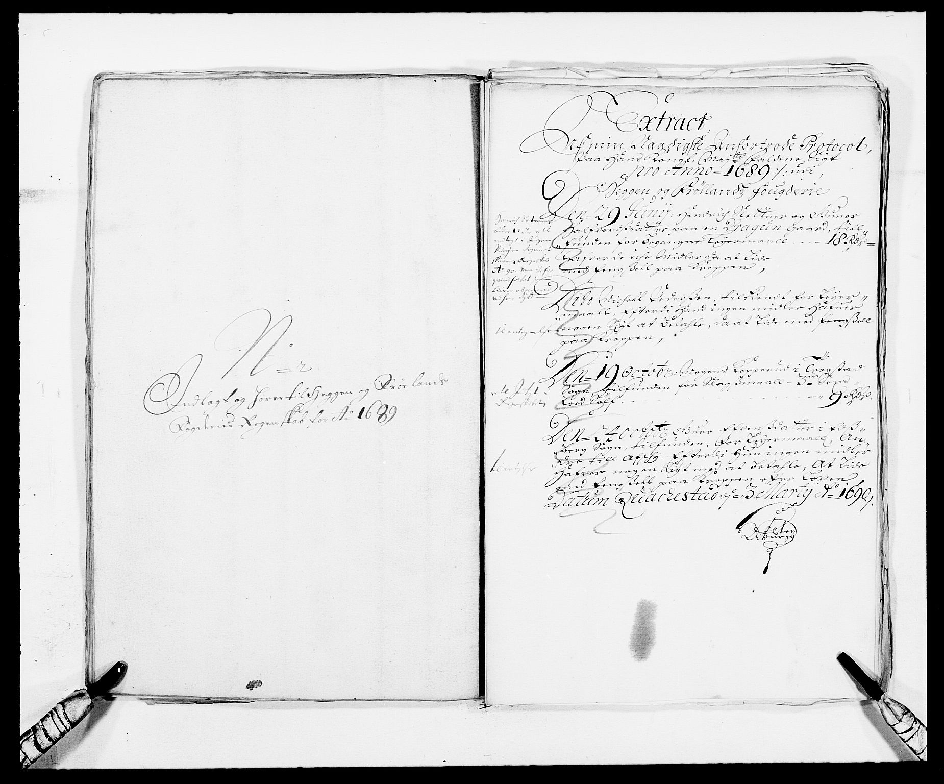 Rentekammeret inntil 1814, Reviderte regnskaper, Fogderegnskap, AV/RA-EA-4092/R06/L0282: Fogderegnskap Heggen og Frøland, 1687-1690, s. 148