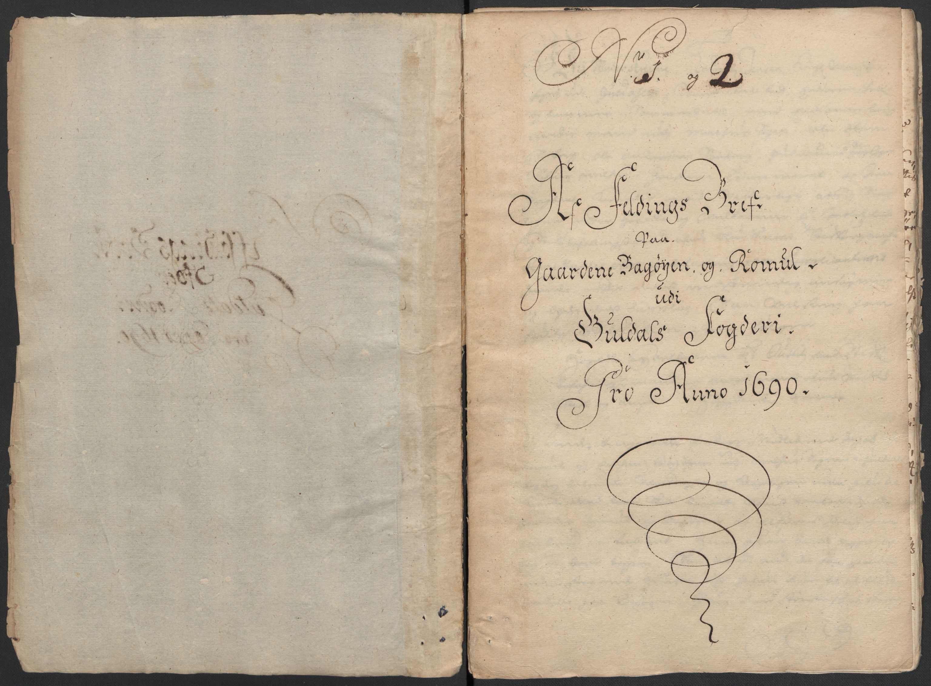 Rentekammeret inntil 1814, Reviderte regnskaper, Fogderegnskap, RA/EA-4092/R59/L3940: Fogderegnskap Gauldal, 1689-1690, s. 425